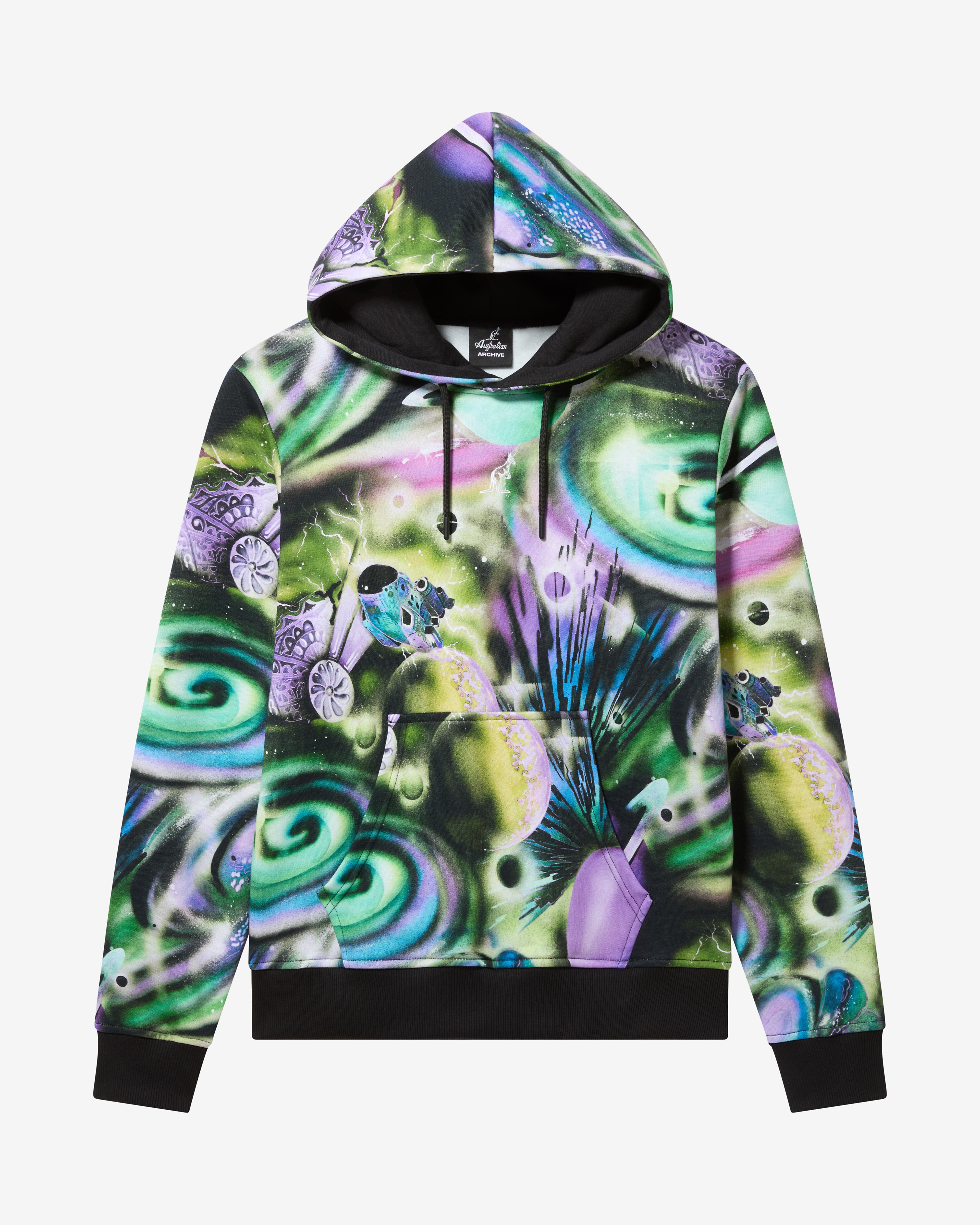 australian-pianeti-hoodie-felpa-con-cappuccio-stampa-all-over image 7