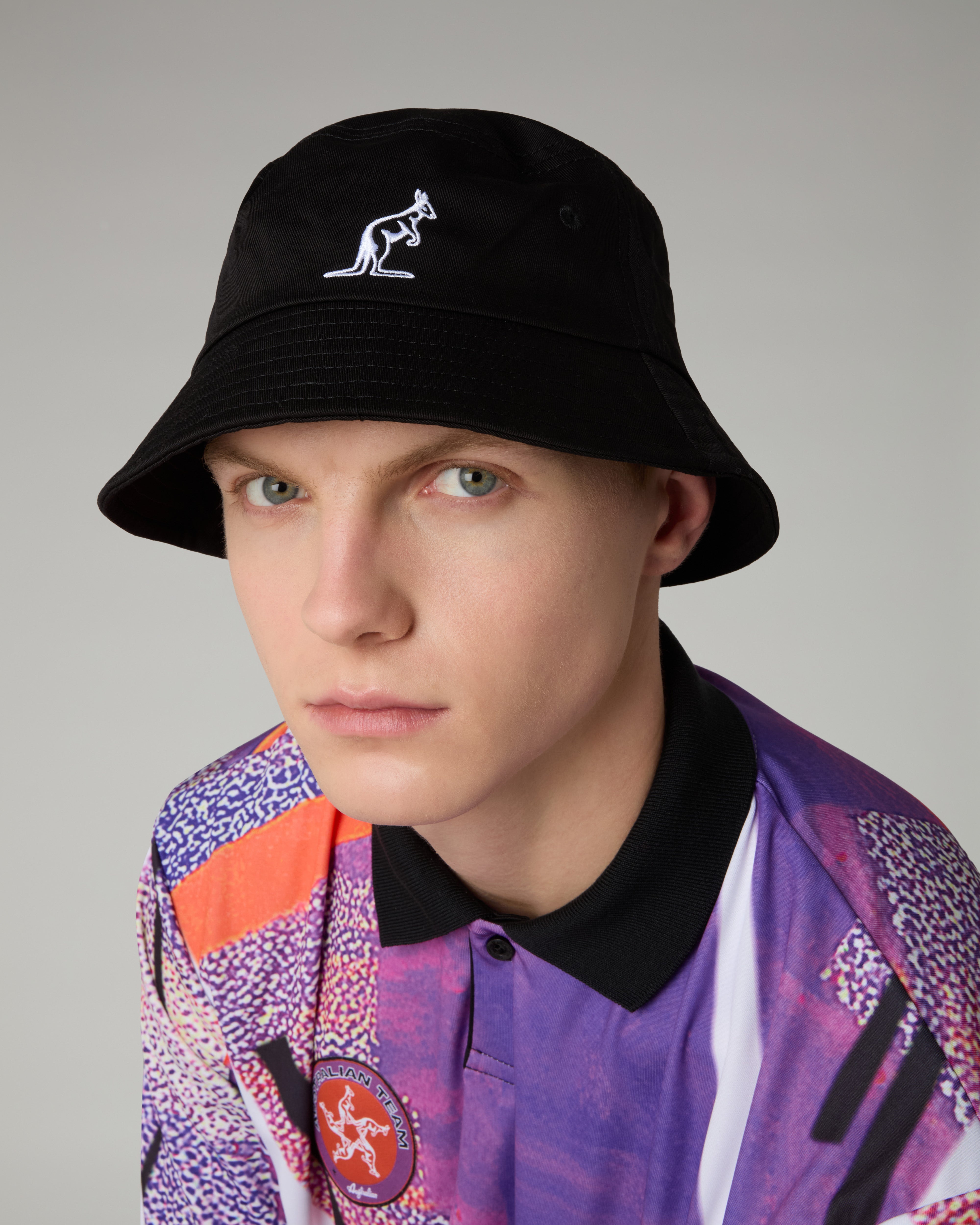 australian-bucket-logo-cap-swxca0010-cappello-pescatore-nero image 3