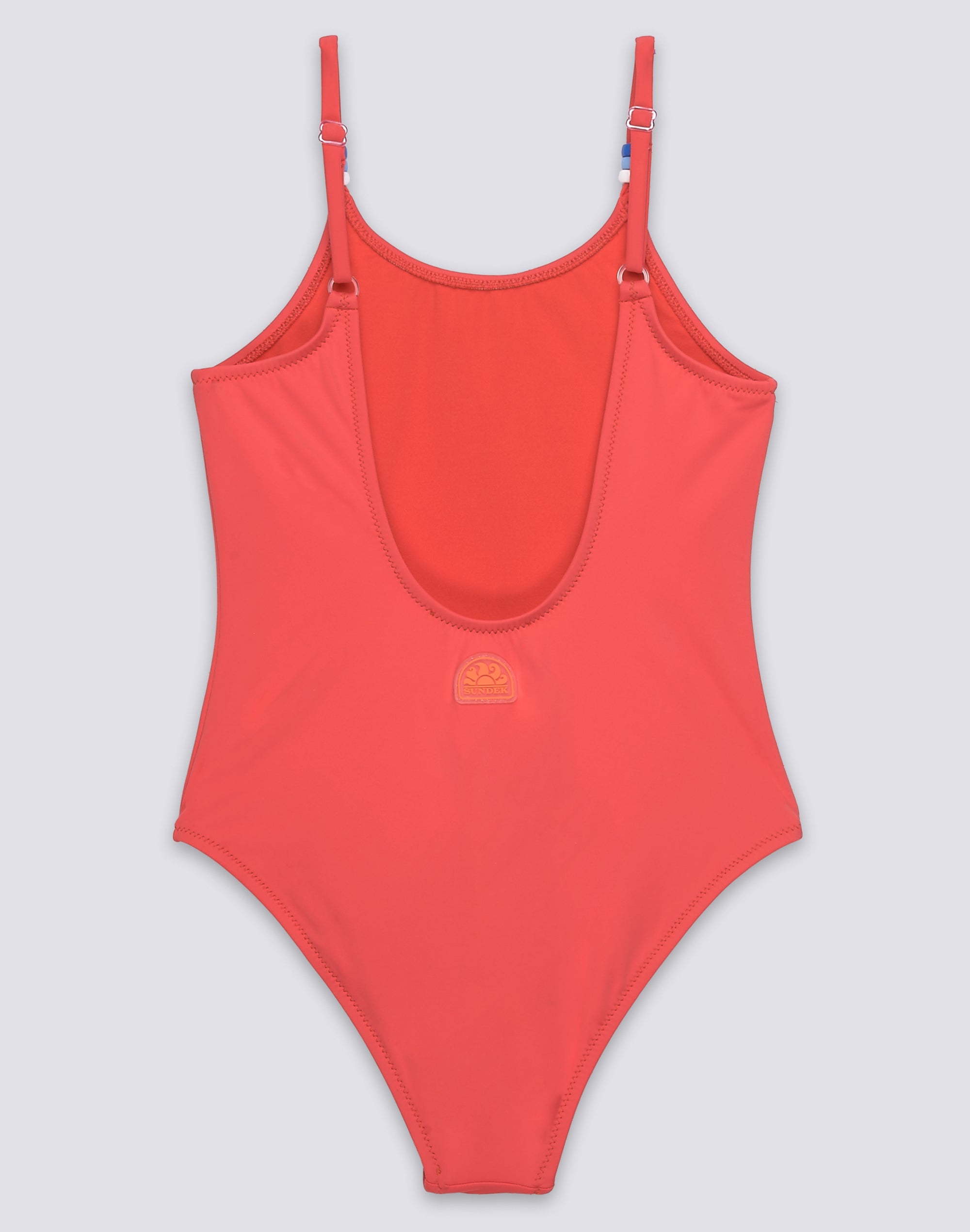 sundek-costume-intero-bambina-con-perline-tricolori image 2