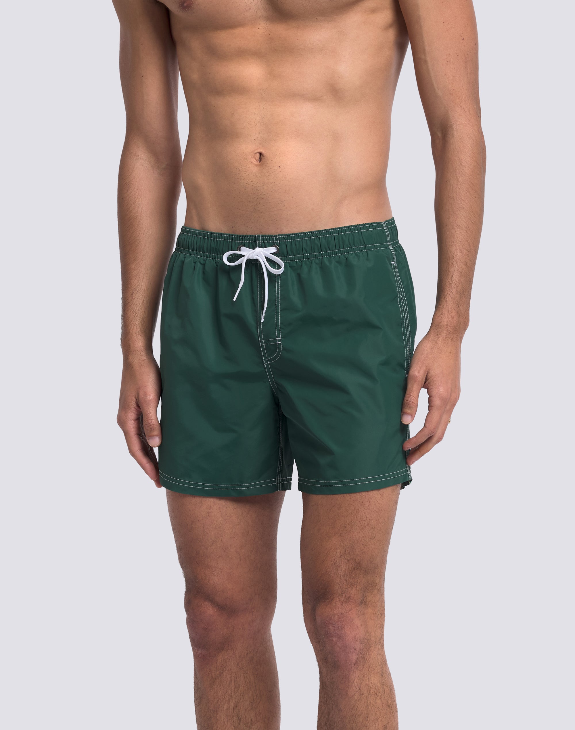 sundek-m504bdta100-iconic-costume-uomo-corto-vita-elasticata-in-nylon-taffeta image 4