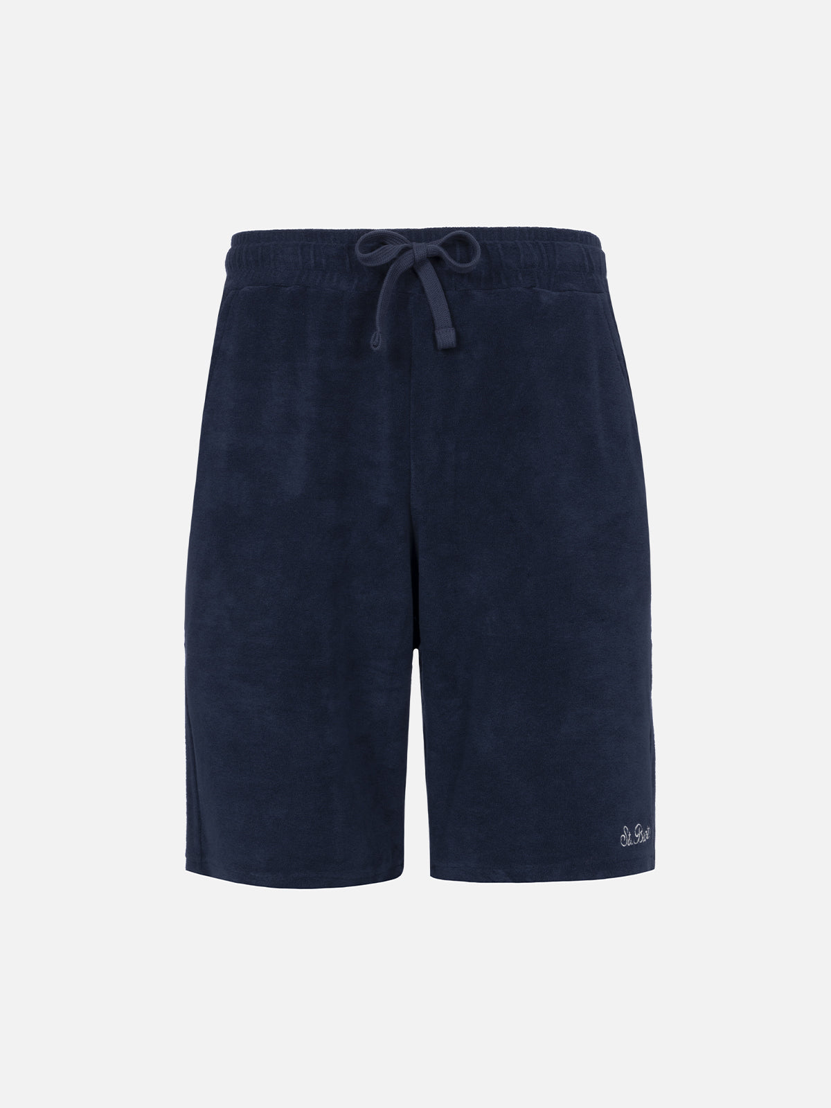 mc2-saint-barth-bermuda-randle-sponge-uomo-blu-navy-effetto-spugna image 4
