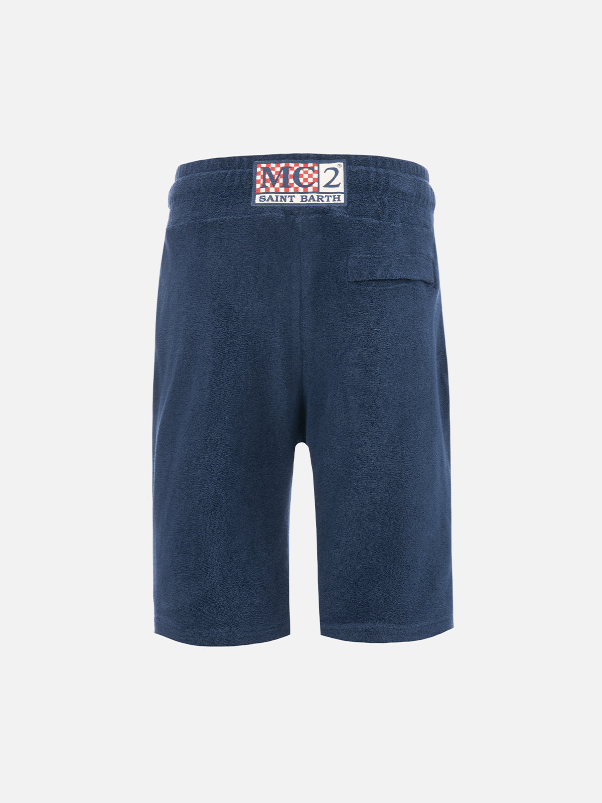 mc2-saint-barth-bermuda-randle-jr-bambino-in-spugna-blu-navy image 2