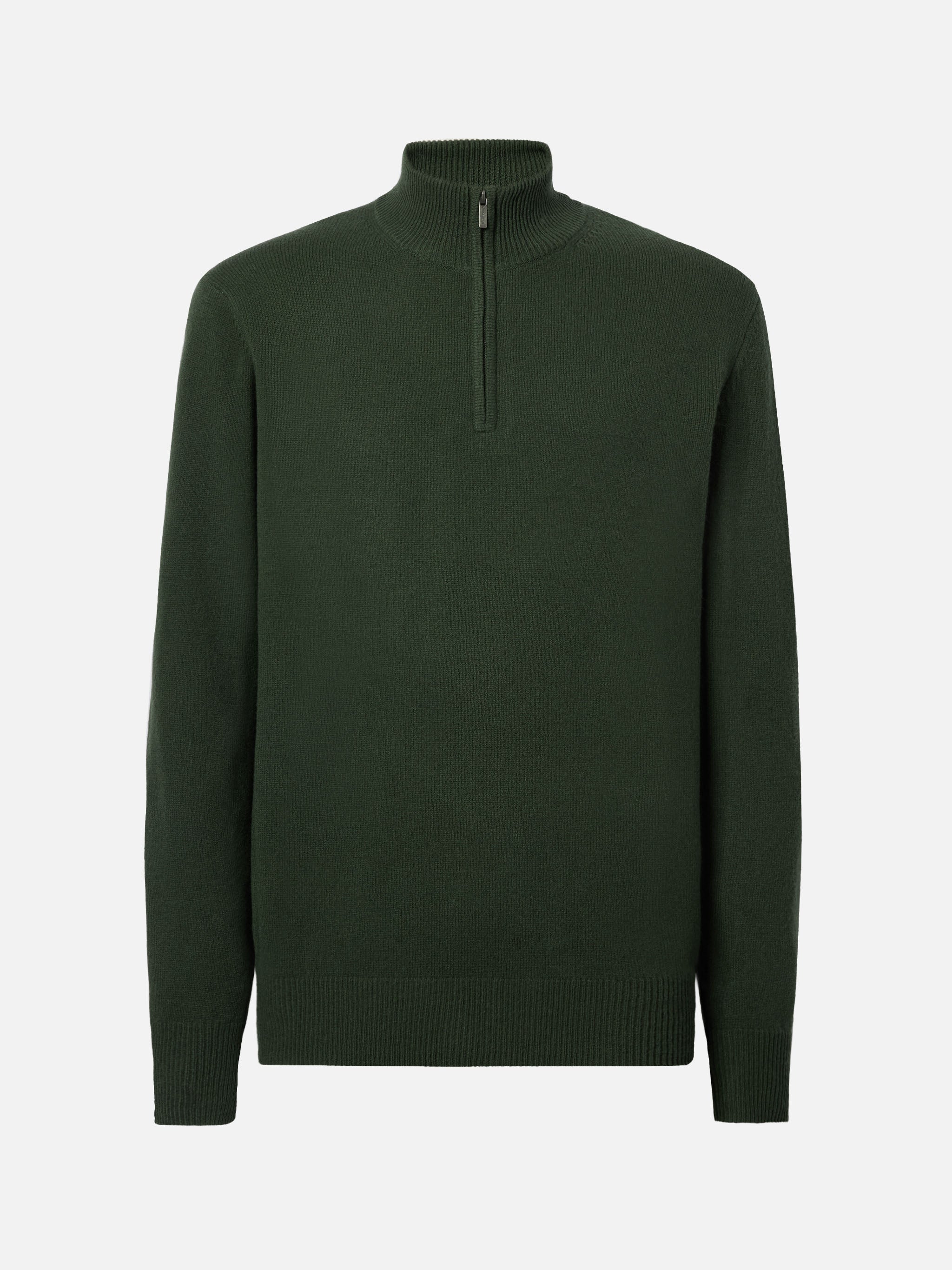mc2-saint-barth-jermyn-pullover-mezza-zip-lambswool-verde-muschio-uomo image 5