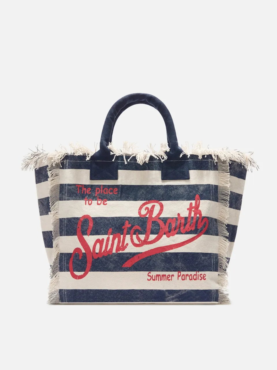 mc2-saint-barth-vanity-regular-borsa-in-canvas-a-righe-orizzontali-blu image 1