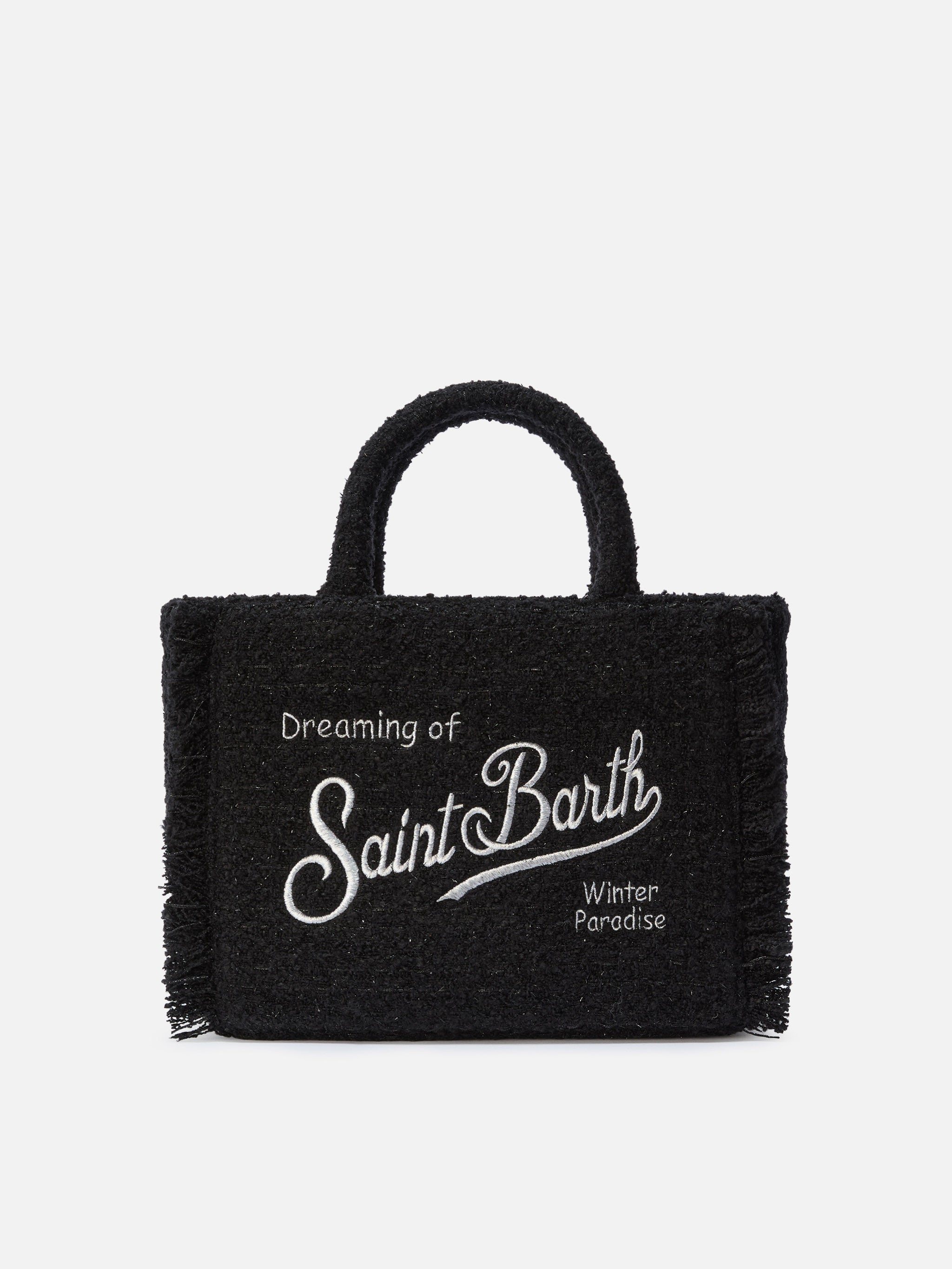 mc2-saint-barth-borsa-colette-tweed-nera image 1