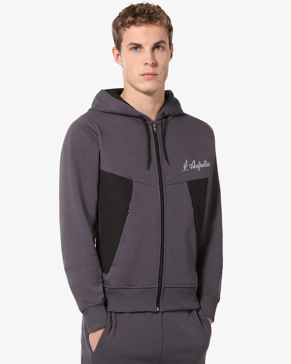 australian-tek-fleece-jacket-sportswear-giacca-felpa-con-cappuccio image 1
