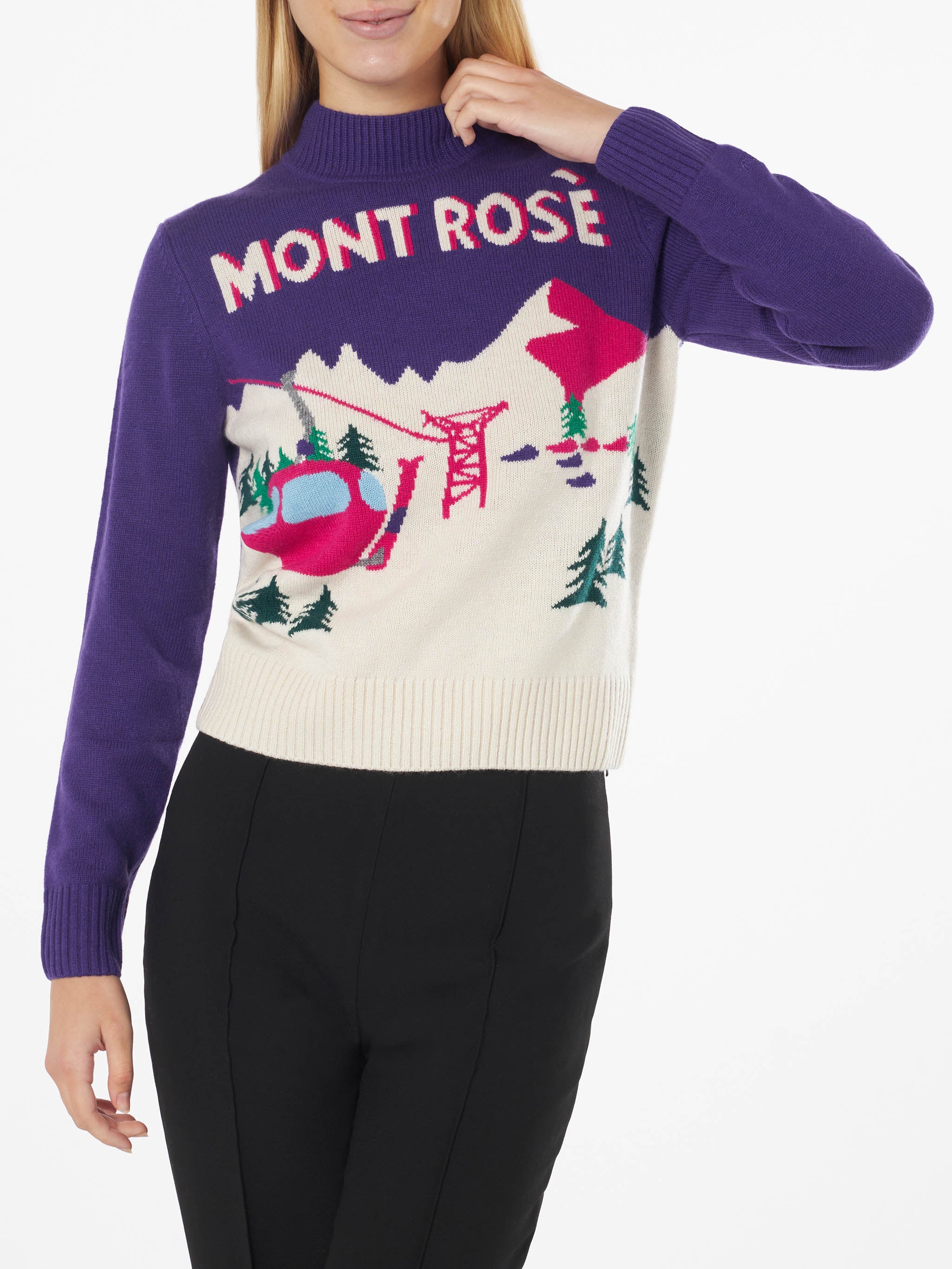 mc2-saint-barth-peak-pea0004-maglia-donna-cashmere-blend-cartolina-mont-ros image 1