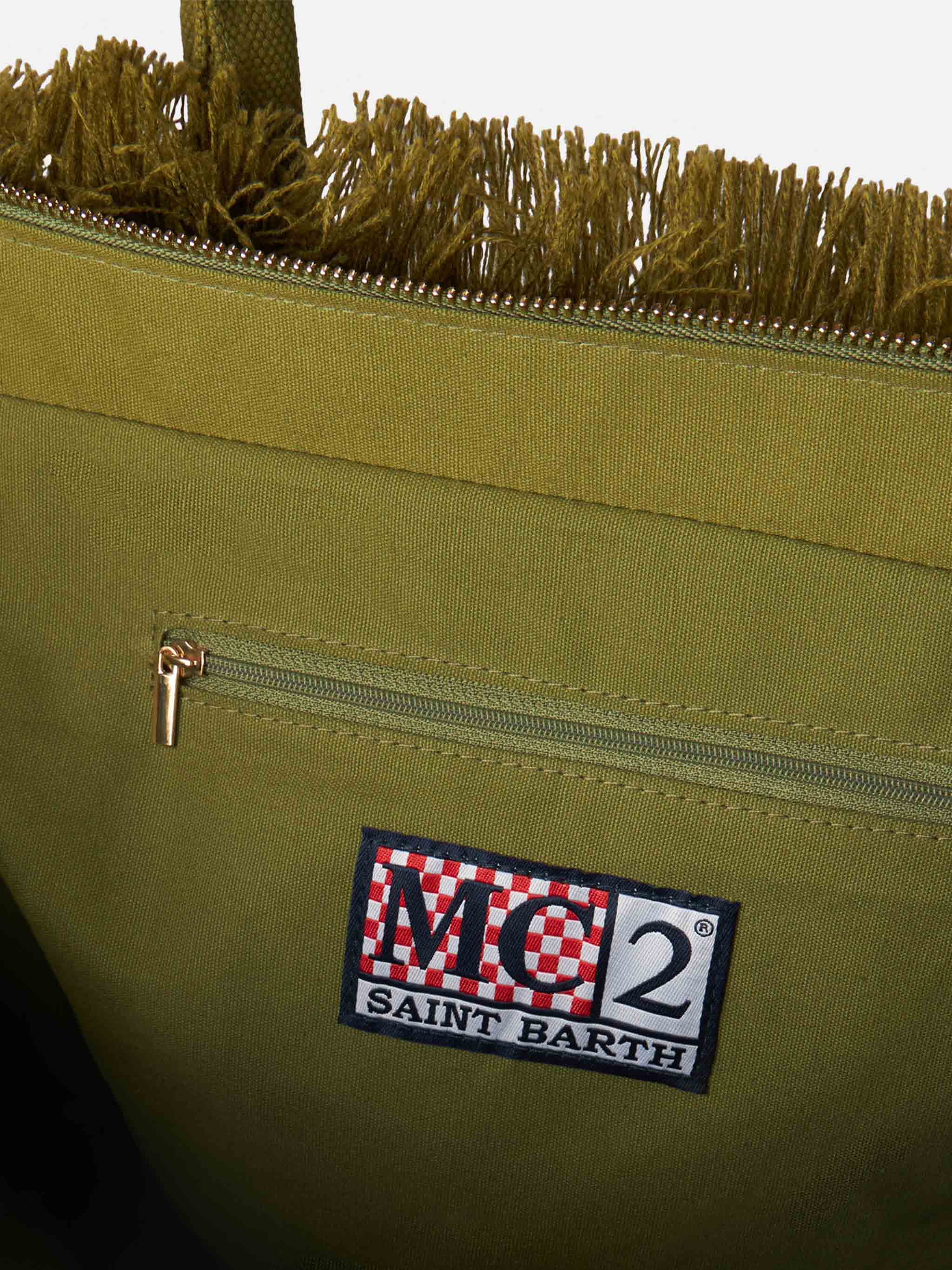 mc2-saint-barth-borsa-a-spalla-uncinetto-verde-con-fiore-girasole-40x32x20-cm image 5