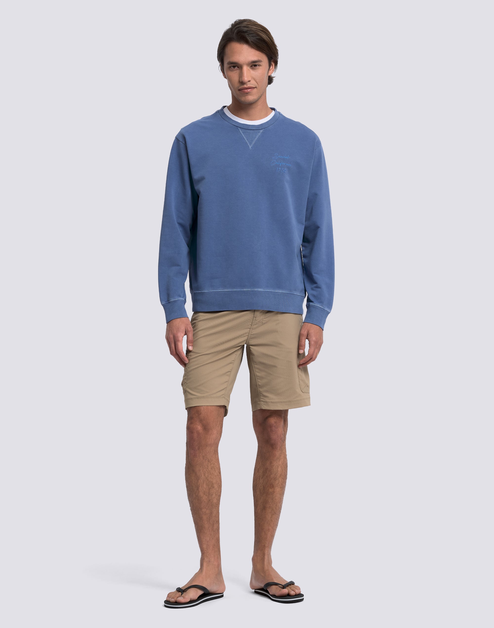 sundek-felpa-uomo-degarzata-girocollo-tinto-capo-m419jhf95tc image 3