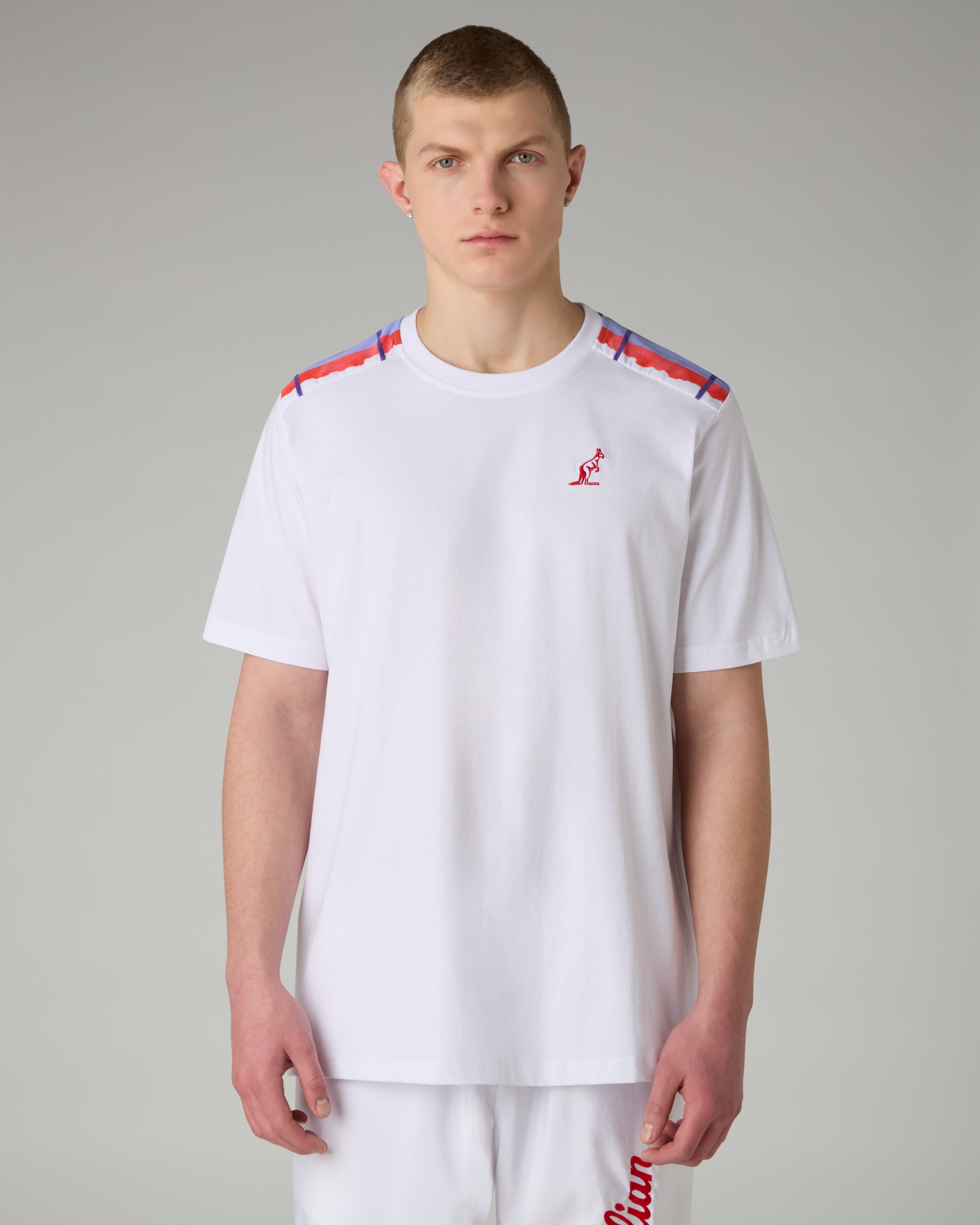 australian-goran-pink-t-shirt-in-cotone-uomo image 1