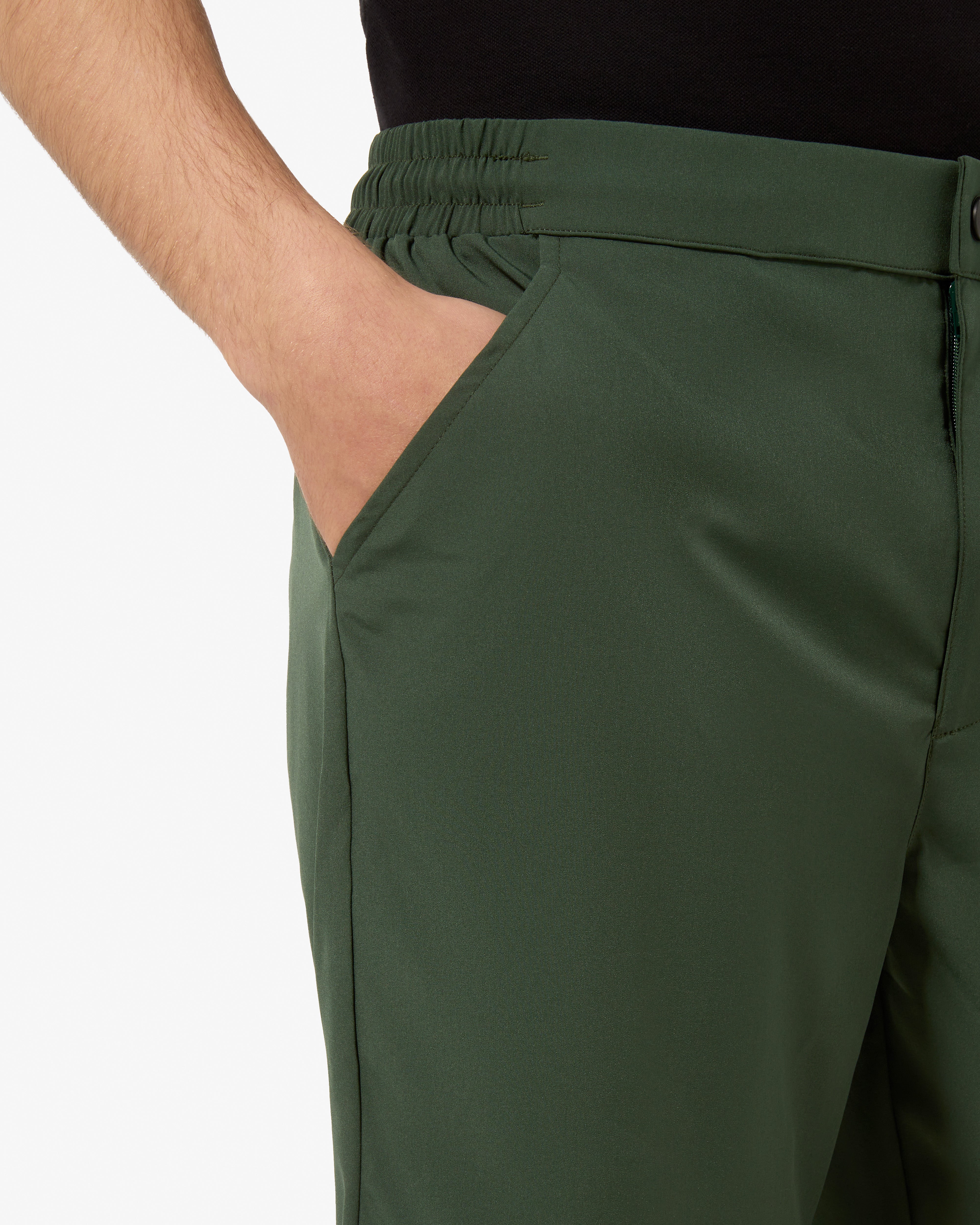 australian-style-short-short-bi-elastico-verde-bottiglia image 4