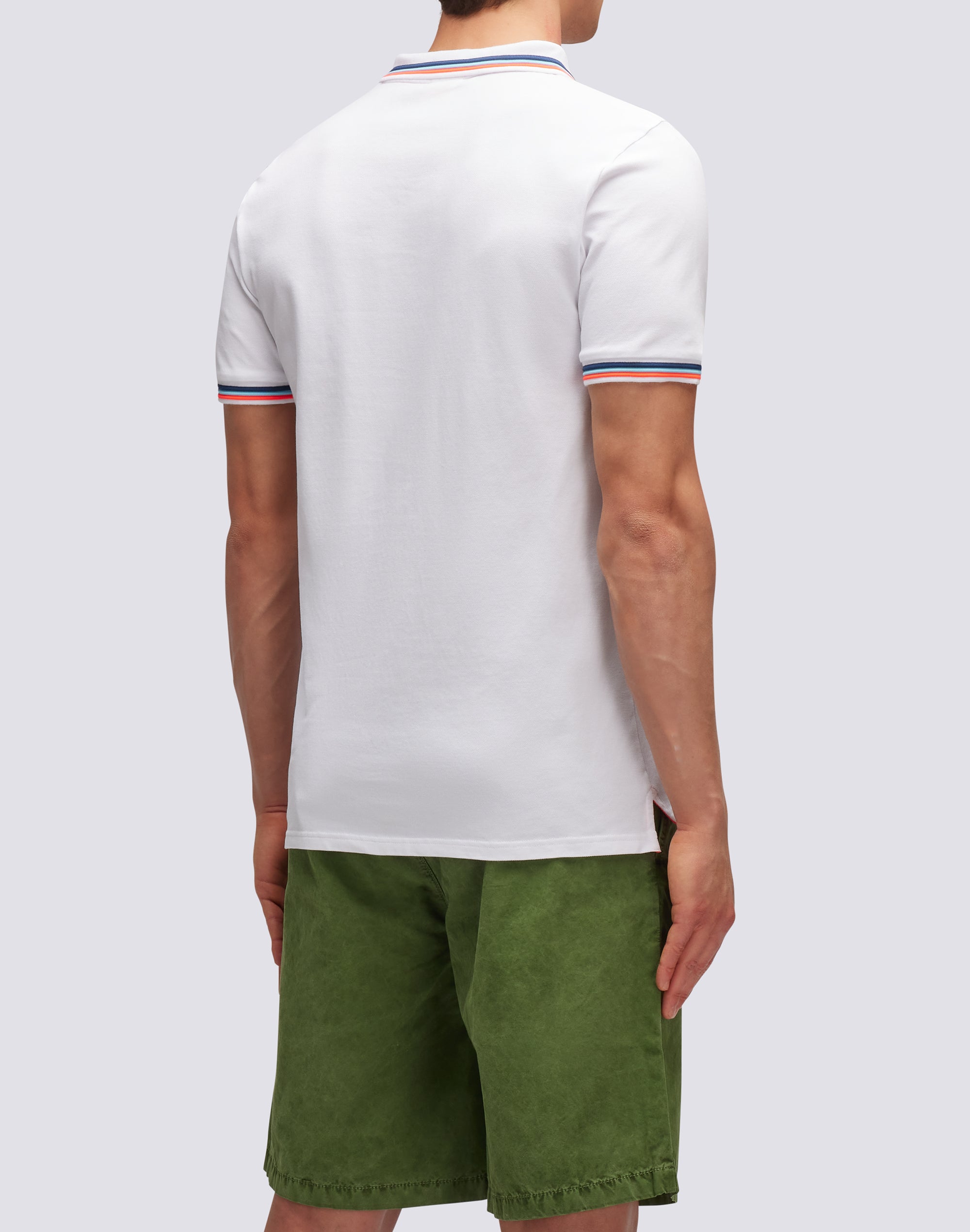 sundek-polo-uomo-brice-in-cotone-piquet-con-tricolor image 2