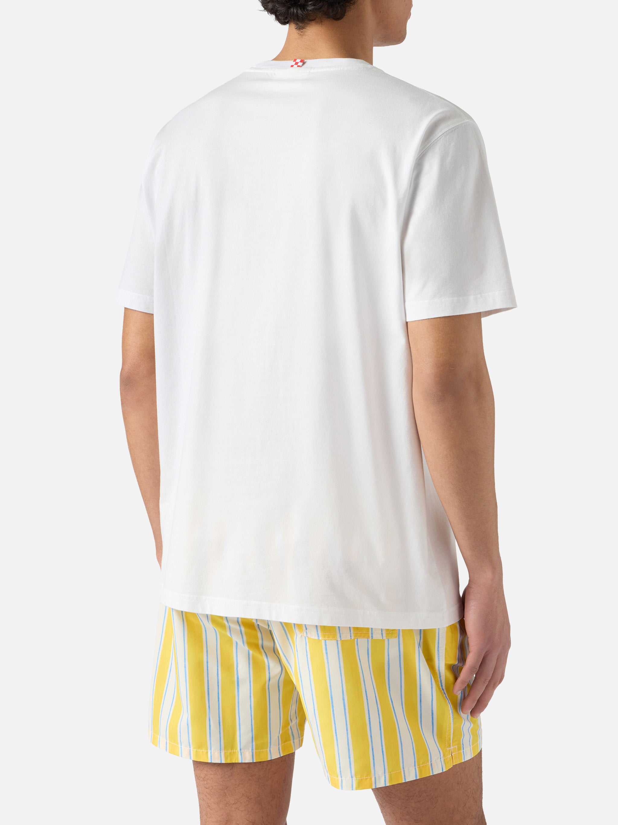 mc2-saint-barth-t-shirt-portofino-ricamo-i-am-a-gintleman-cotone-bianco-vestibil image 4