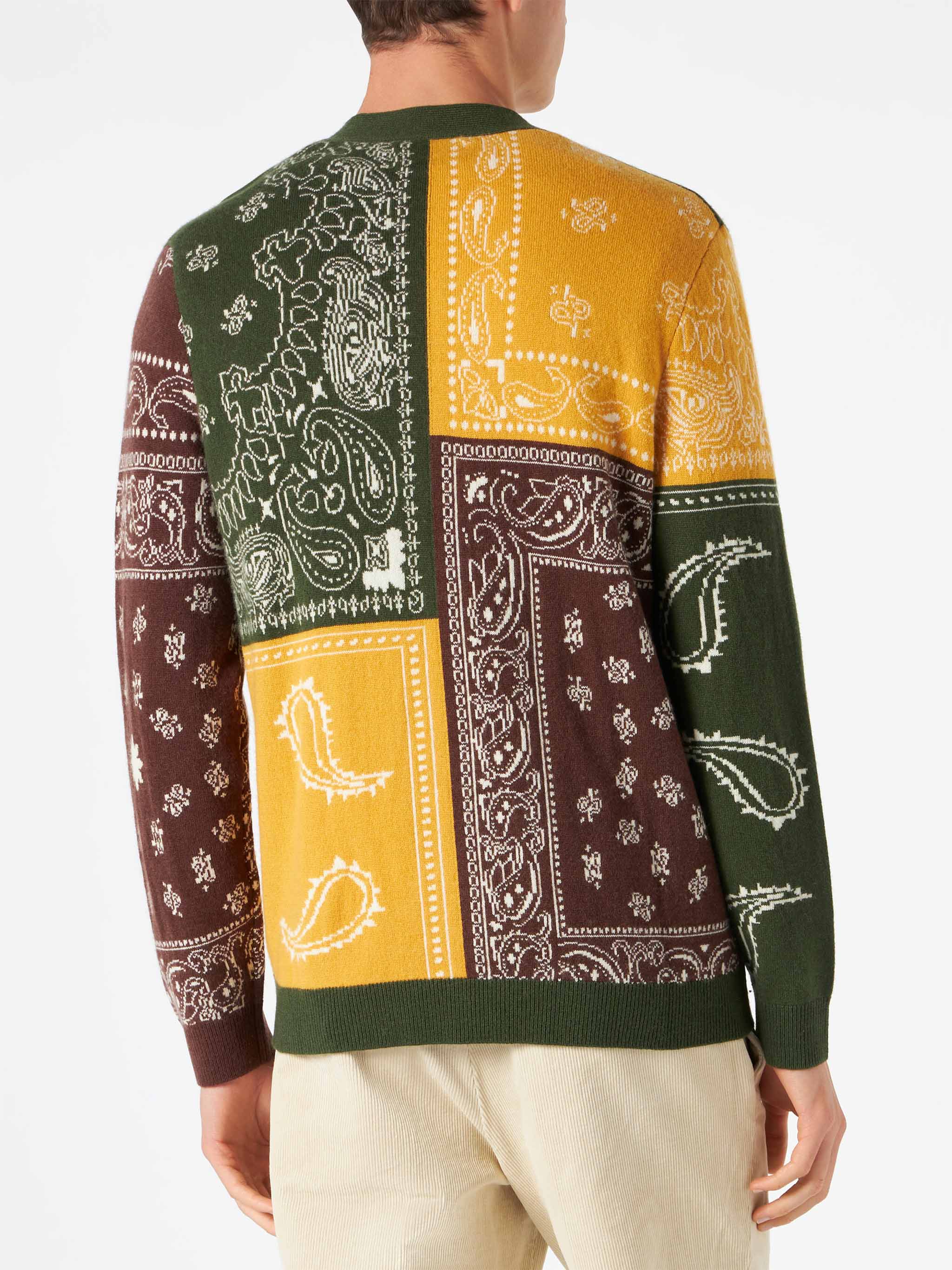 mc2-saint-barth-jonan-cardigan-uomo-in-misto-cashmere-stampa-bandana image 3