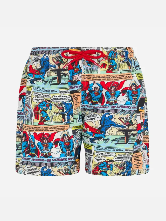 mc2-saint-barth-costume-mare-jean-lighting-stampa-superman-special-edition-bambi image 1