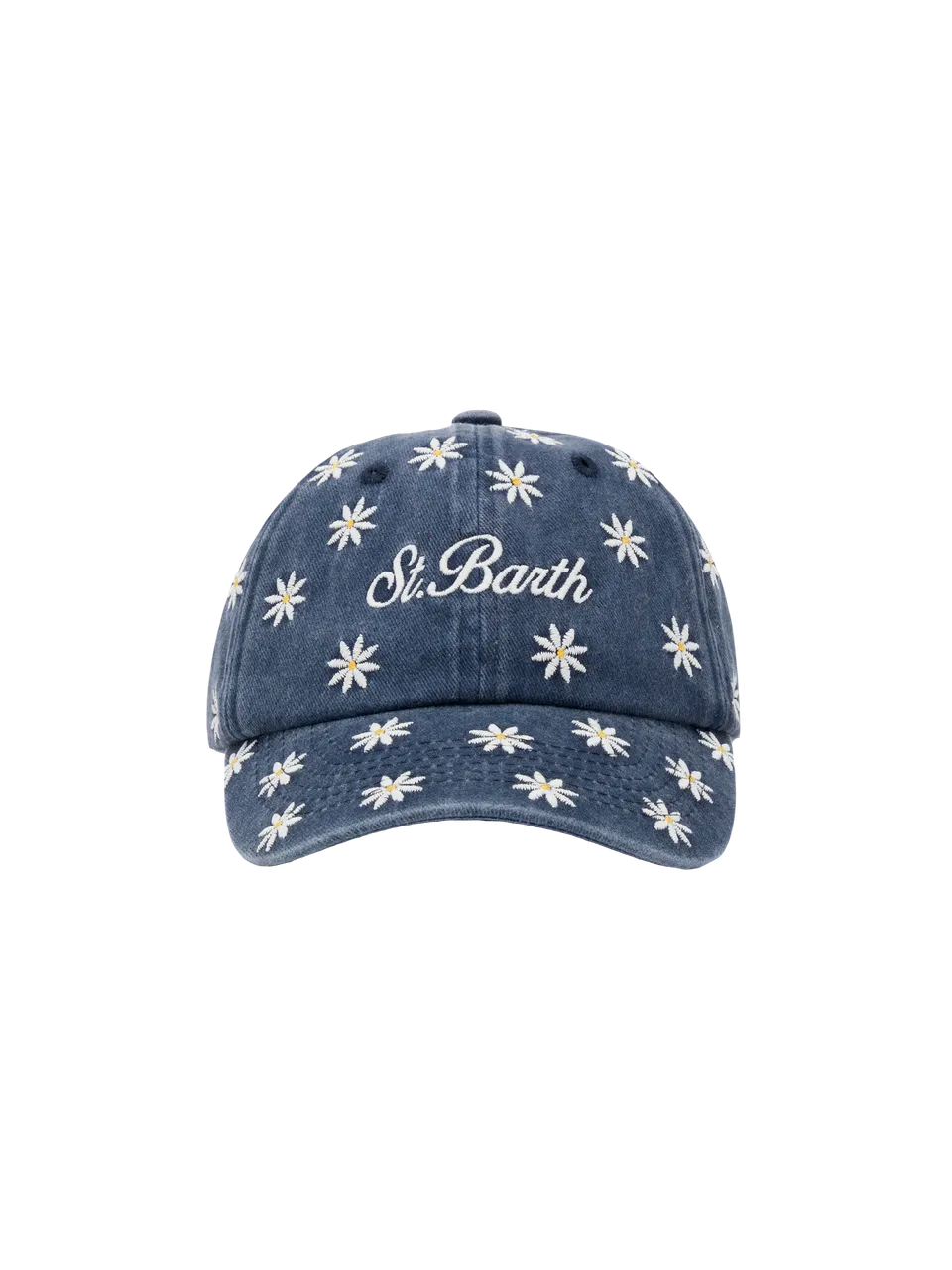 mc2-saint-barth-davis-jr-cappellino-bambino-denim-blu-margherite image 1