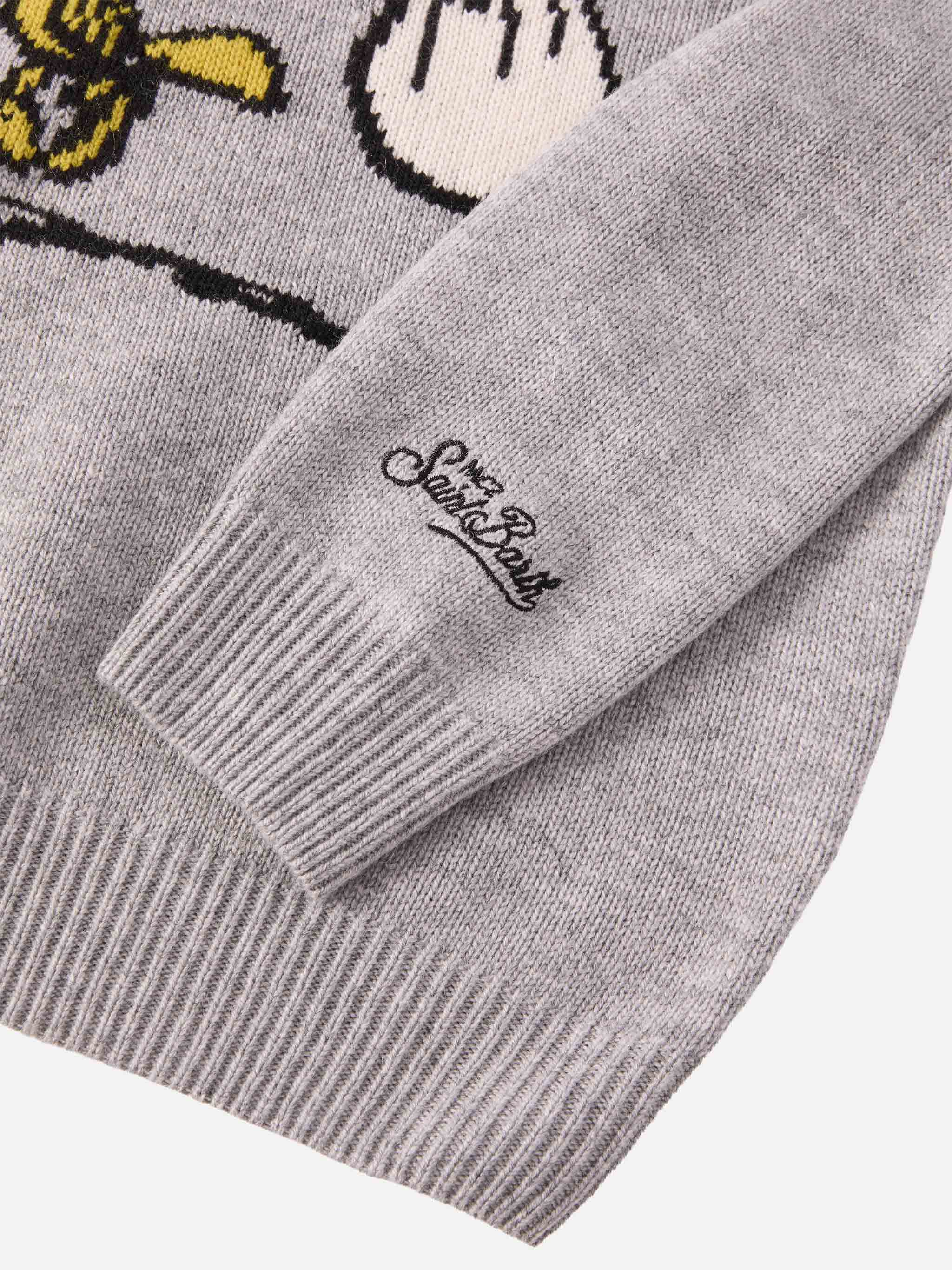 mc2-saint-barth-douglas-maglione-bambino-misto-cashmere-woodstock-grigio image 3