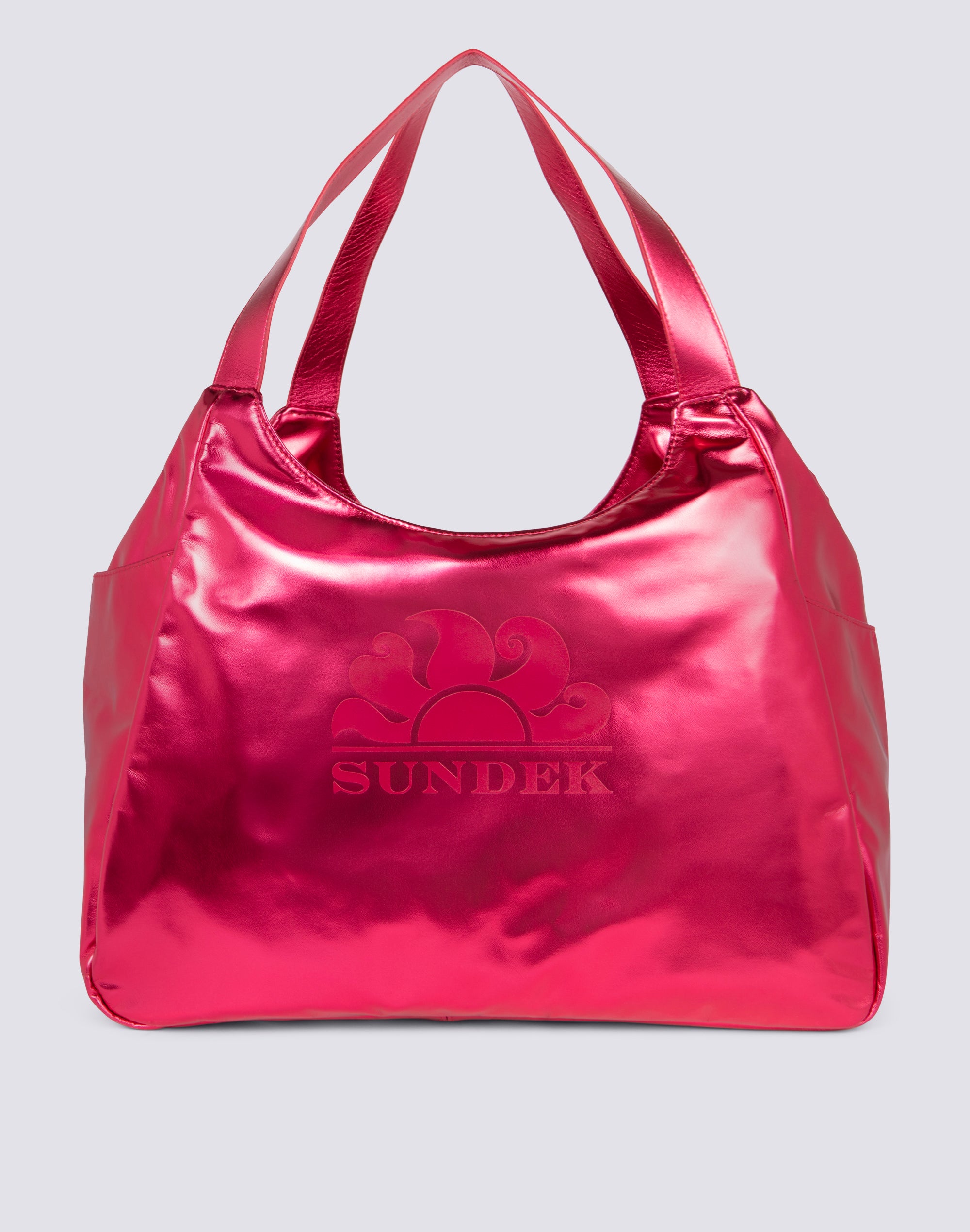 sundek-goldenwave-borsa-shopper-laminata-con-logo-capacit-spiaggia-da-donna image 1