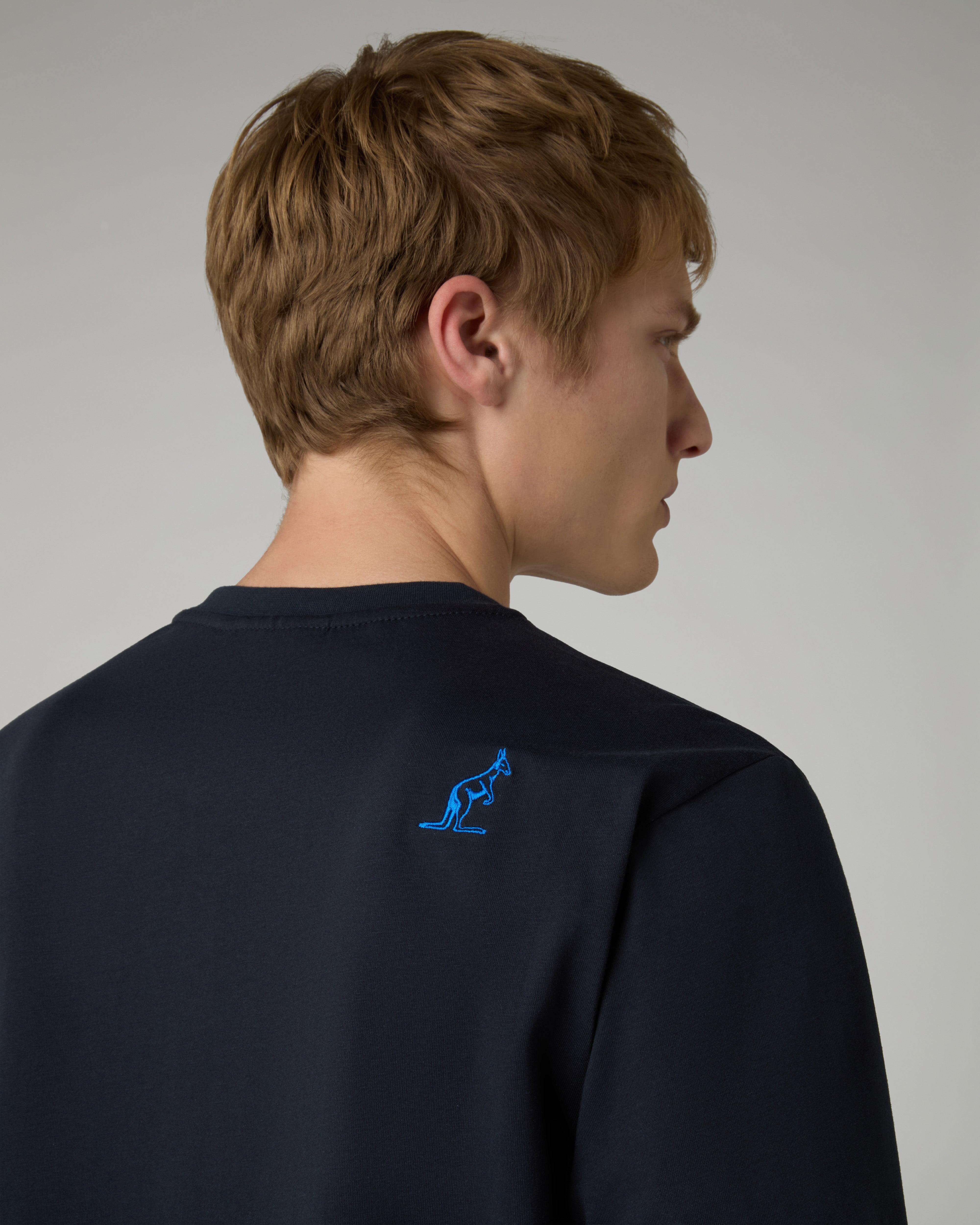 australian-pocket-t-shirt-t-shirt-cotone-blu-navy image 5