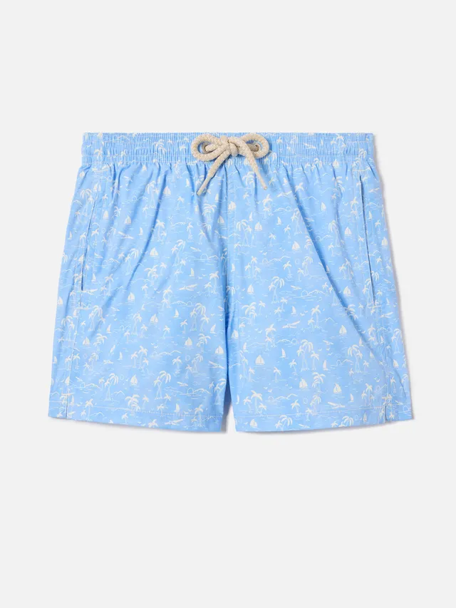 mc2-saint-barth-jean-lighting-stretch-costume-bambino-onde-toile-de-jouy-azzurro image 1