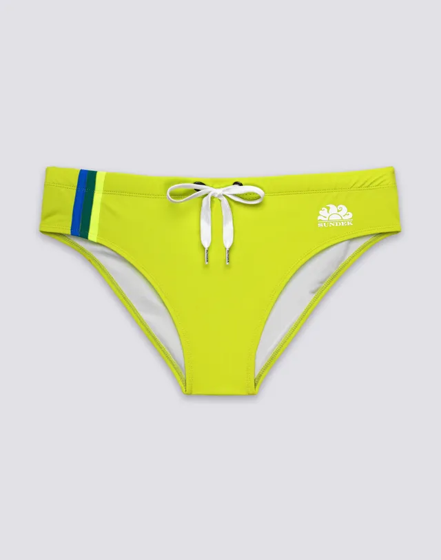 sundek-slip-mare-uomo-con-dettaglio-tricolore-in-econyl-m313ssl3000 image 1