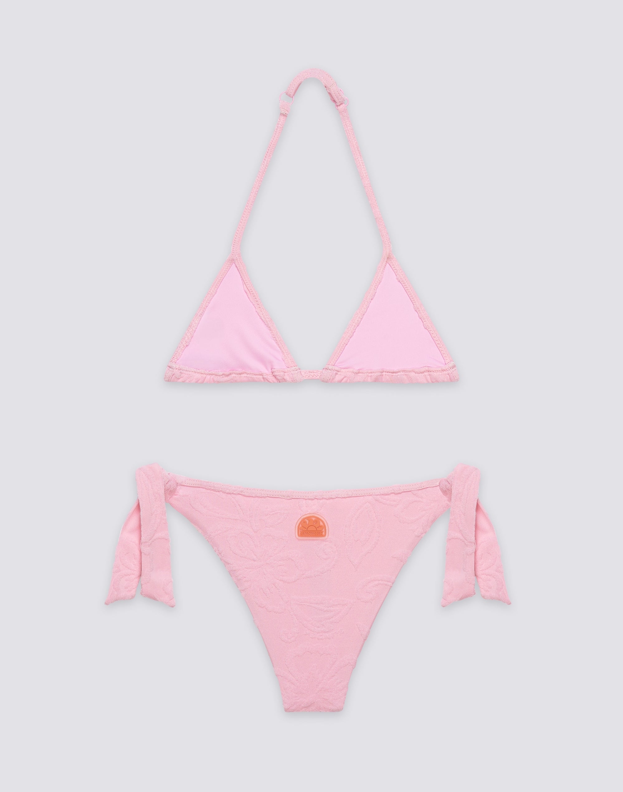 sundek-mini-bikini-bambina-in-spugna-jacquard-motivo-sk23 image 2