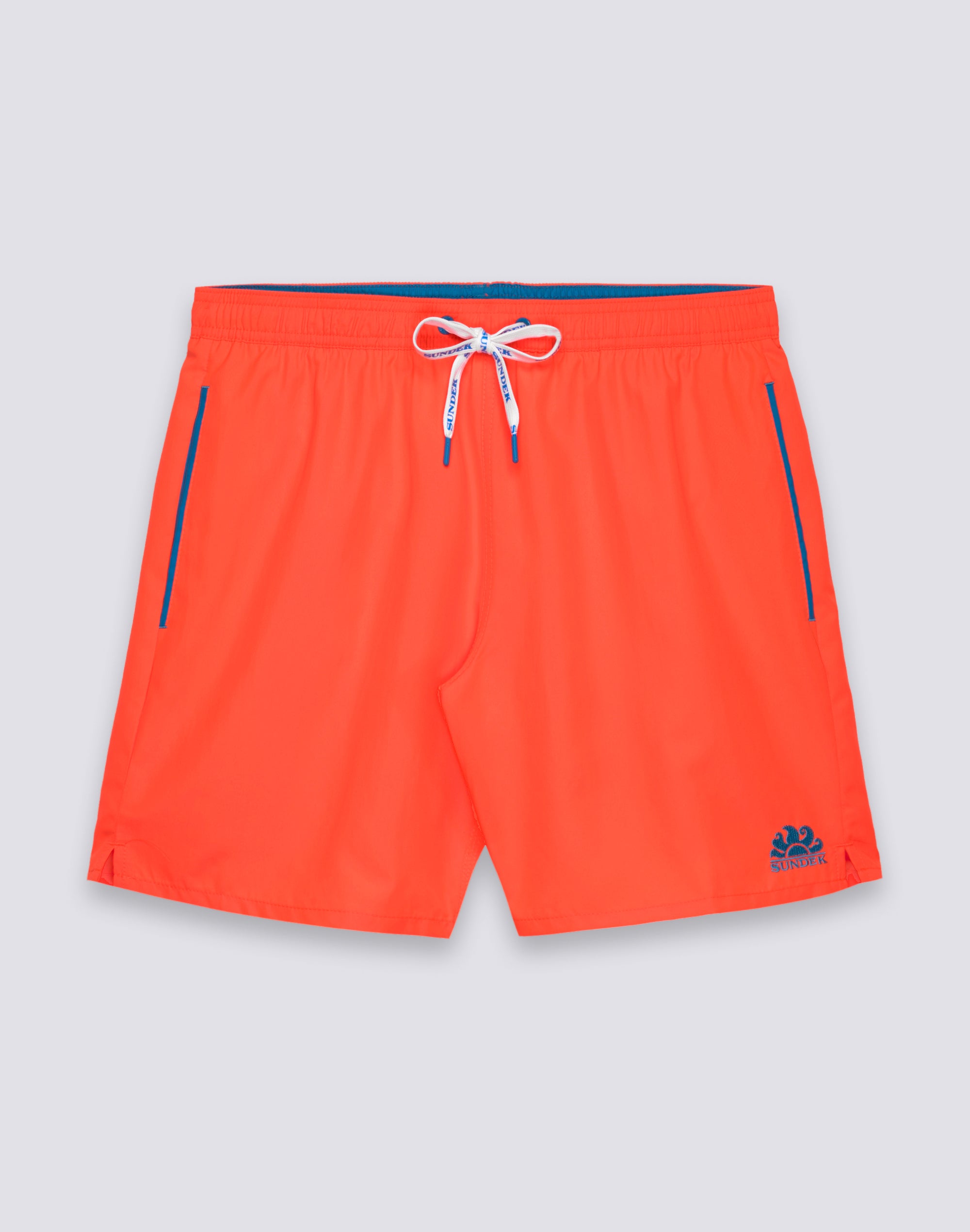 sundek-m747bdrt300-costume-da-bagno-uomo-lungo-vita-elasticata-con-piping-in-pol image 1