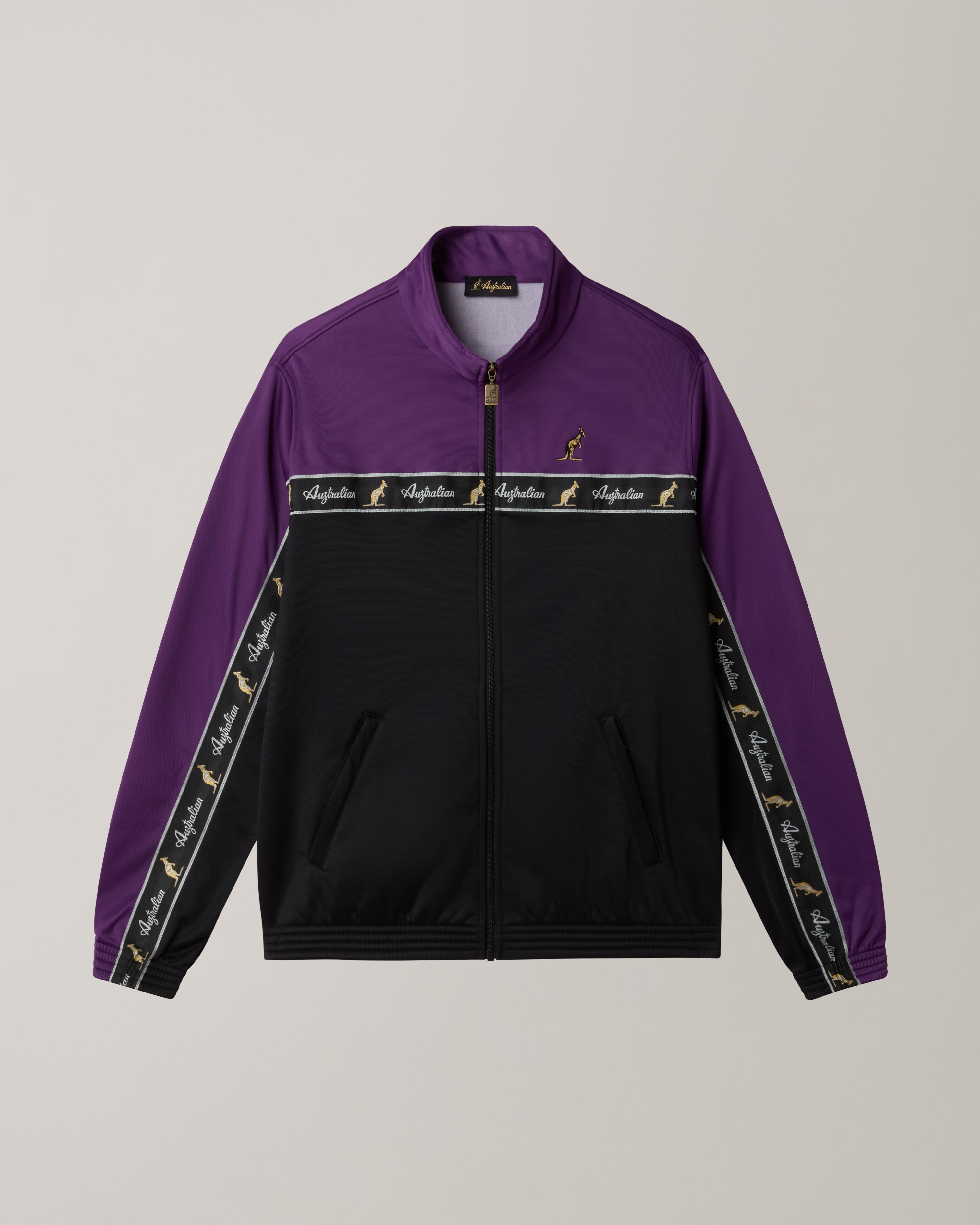 australian-duo-track-jacket-giacca-in-acetato-viola-ss26 image 6