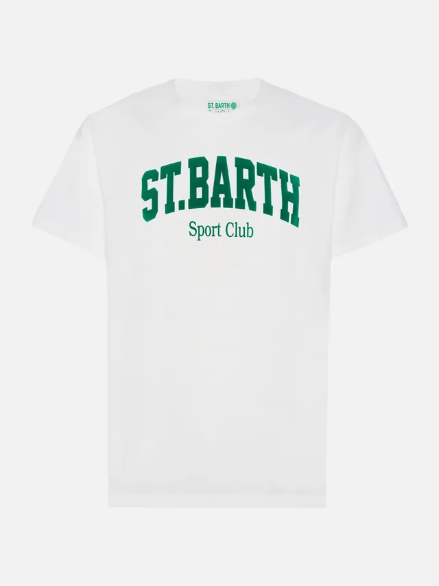 mc2-saint-barth-t-shirt-arnott-uomo-bianca-cotone-st-barth-sport-club image 1