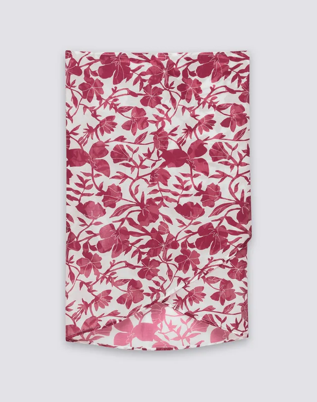 sundek-pareo-donna-patchy-flowers-in-cotone-voile-con-nodo image 1