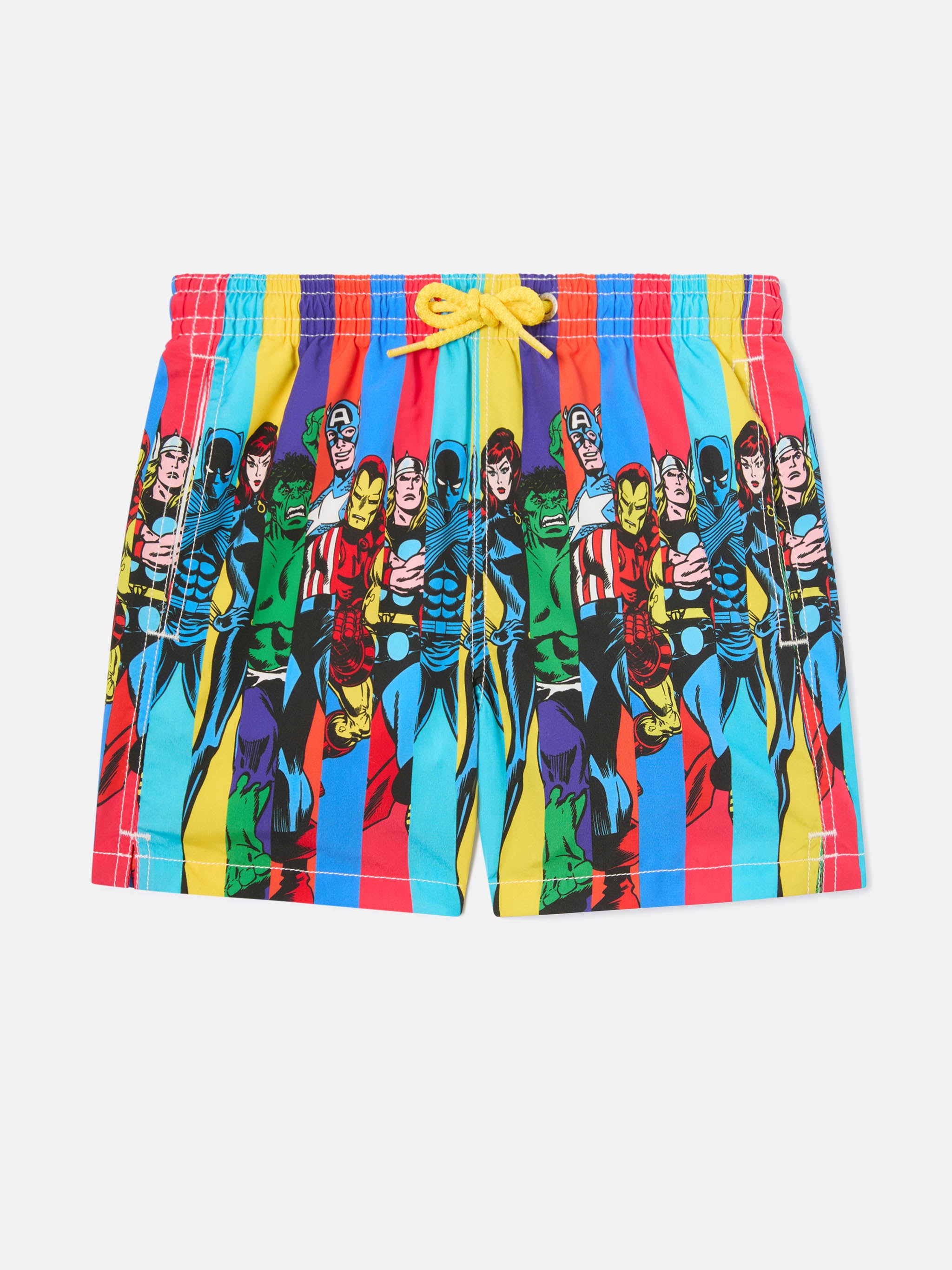 mc2-saint-barth-haiti-costume-da-bagno-medio-bambino-stampa-marvel image 1