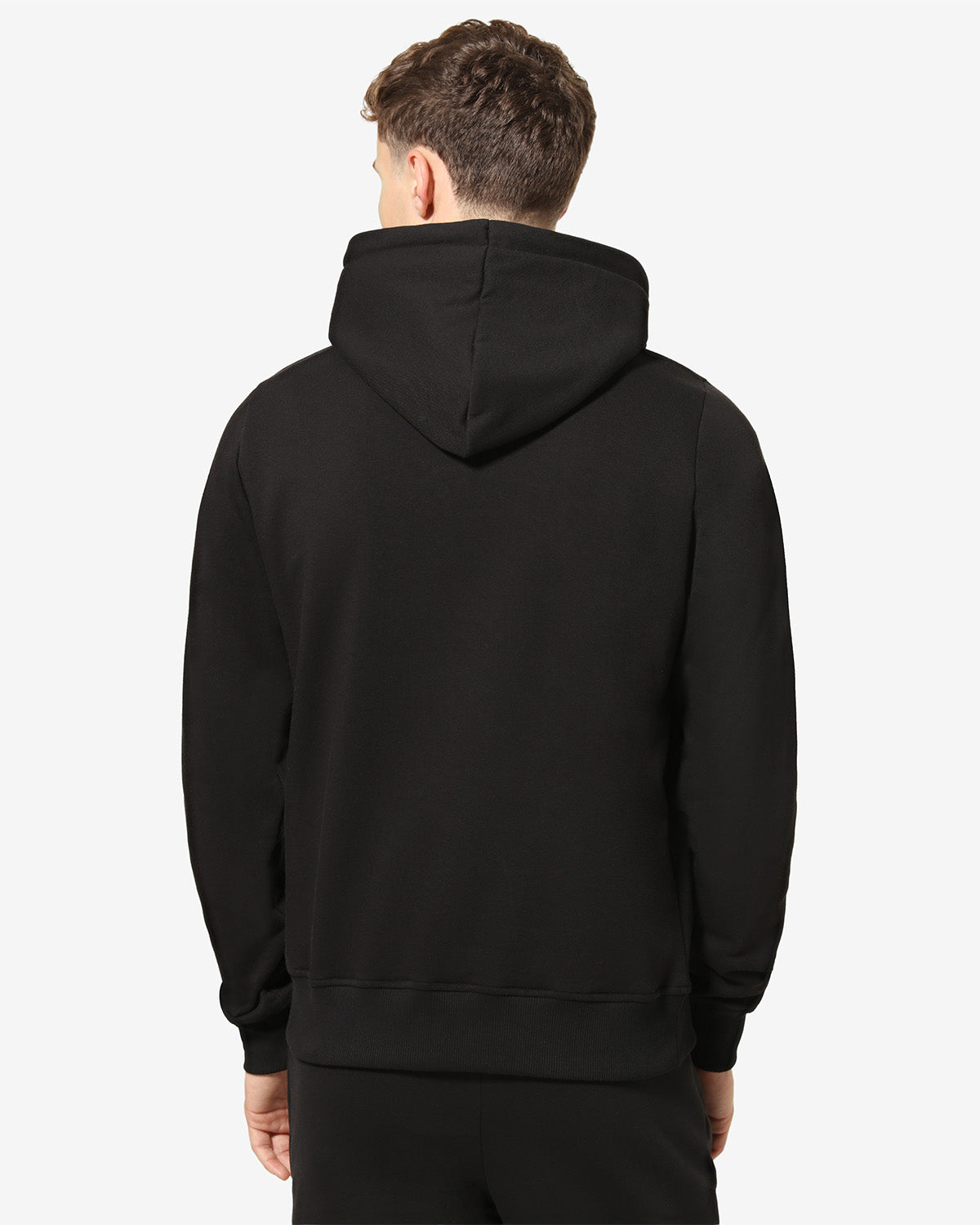 australian-3d-logo-hoodie-sportswear-felpa-nera-con-cappuccio image 3