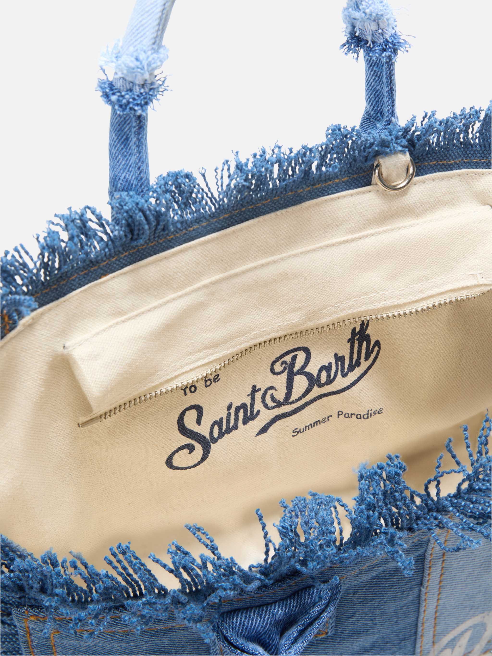 mc2-saint-barth-colette-borsa-denim-patchwork-blu-con-frange image 4