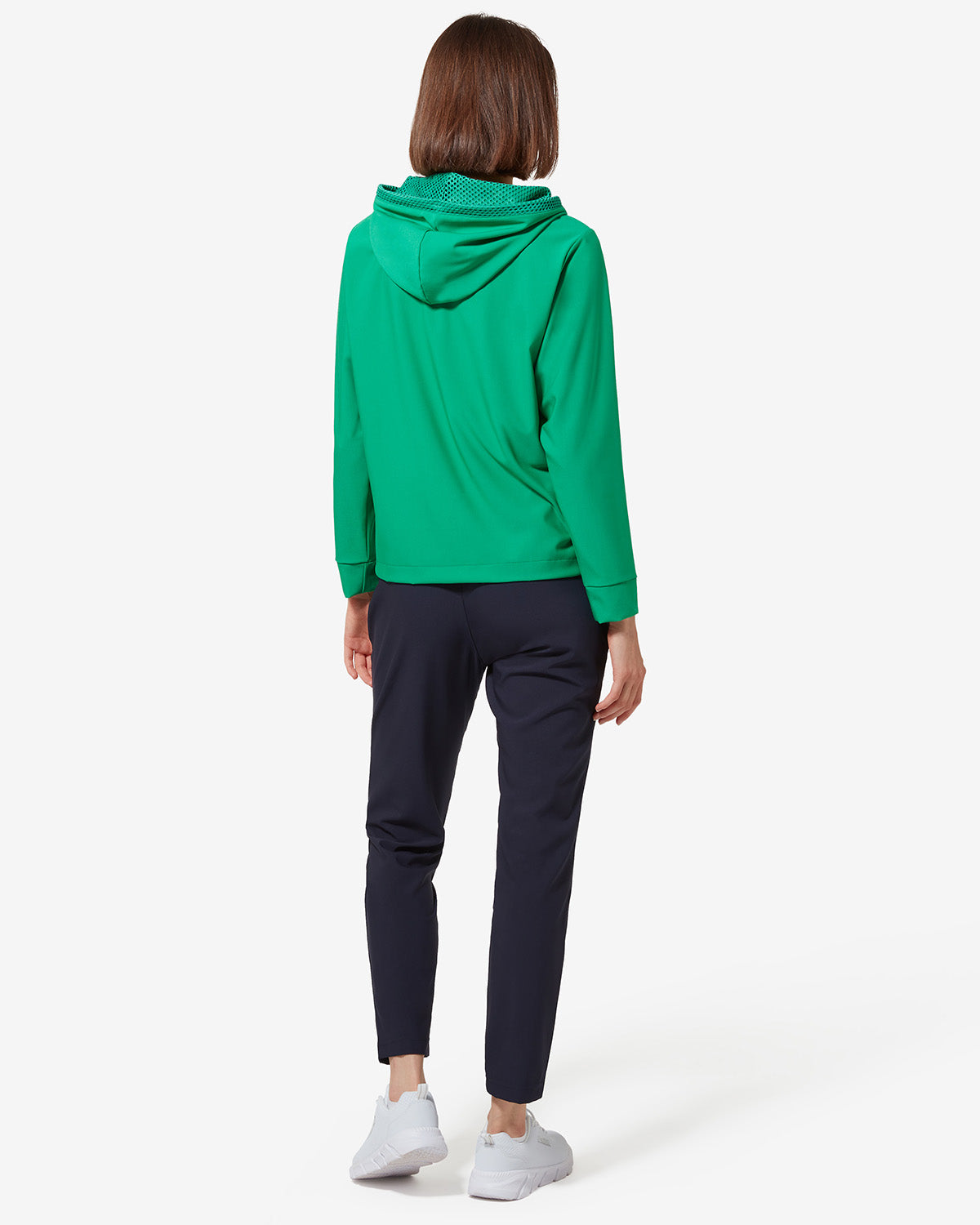 australian-shade-grid-tracksuit-tuta-sportiva-verde-con-cappuccio-e-logo-olograf image 2