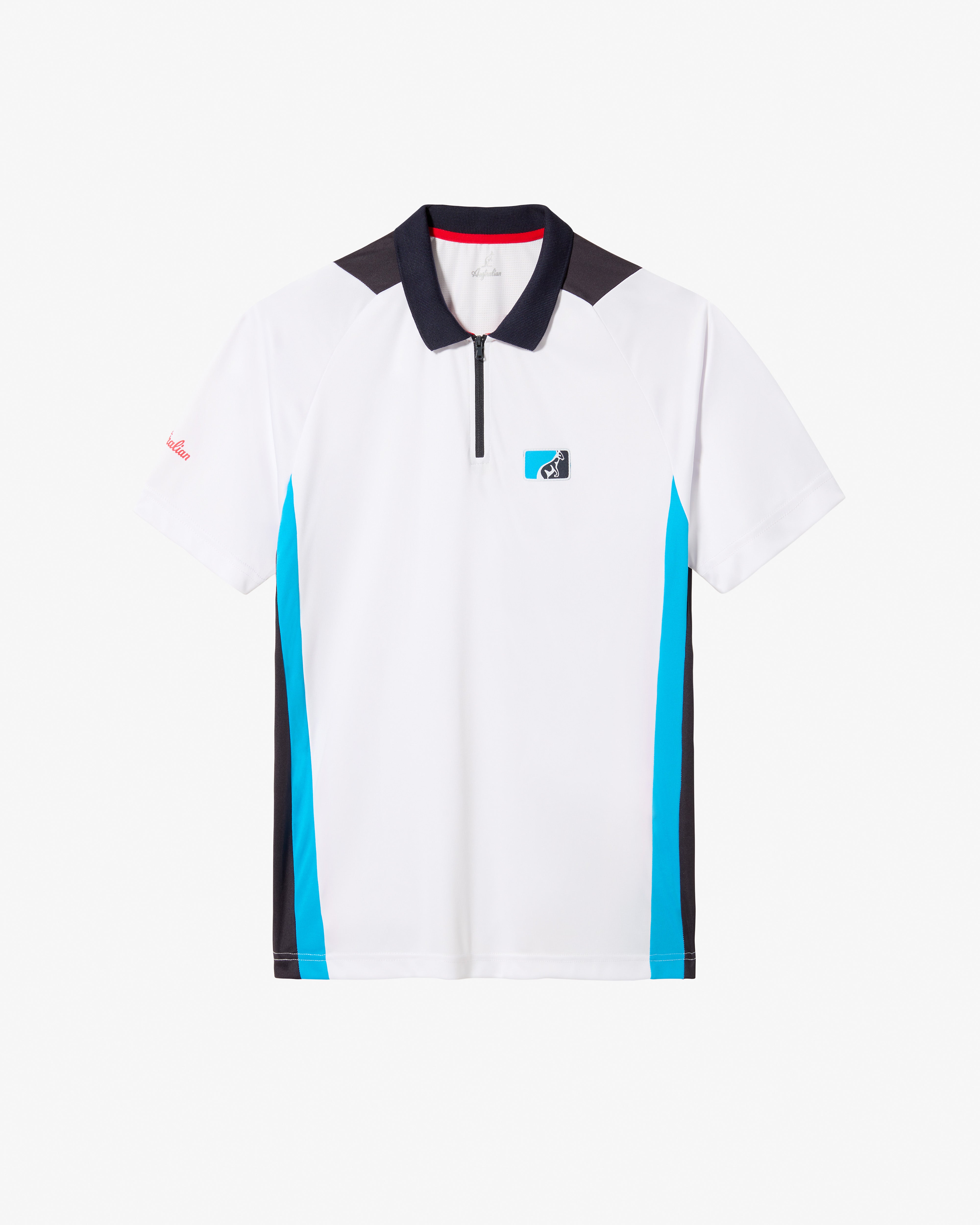 australian-league-polo-shirt-polo-tennis-bianca-traspirante image 5