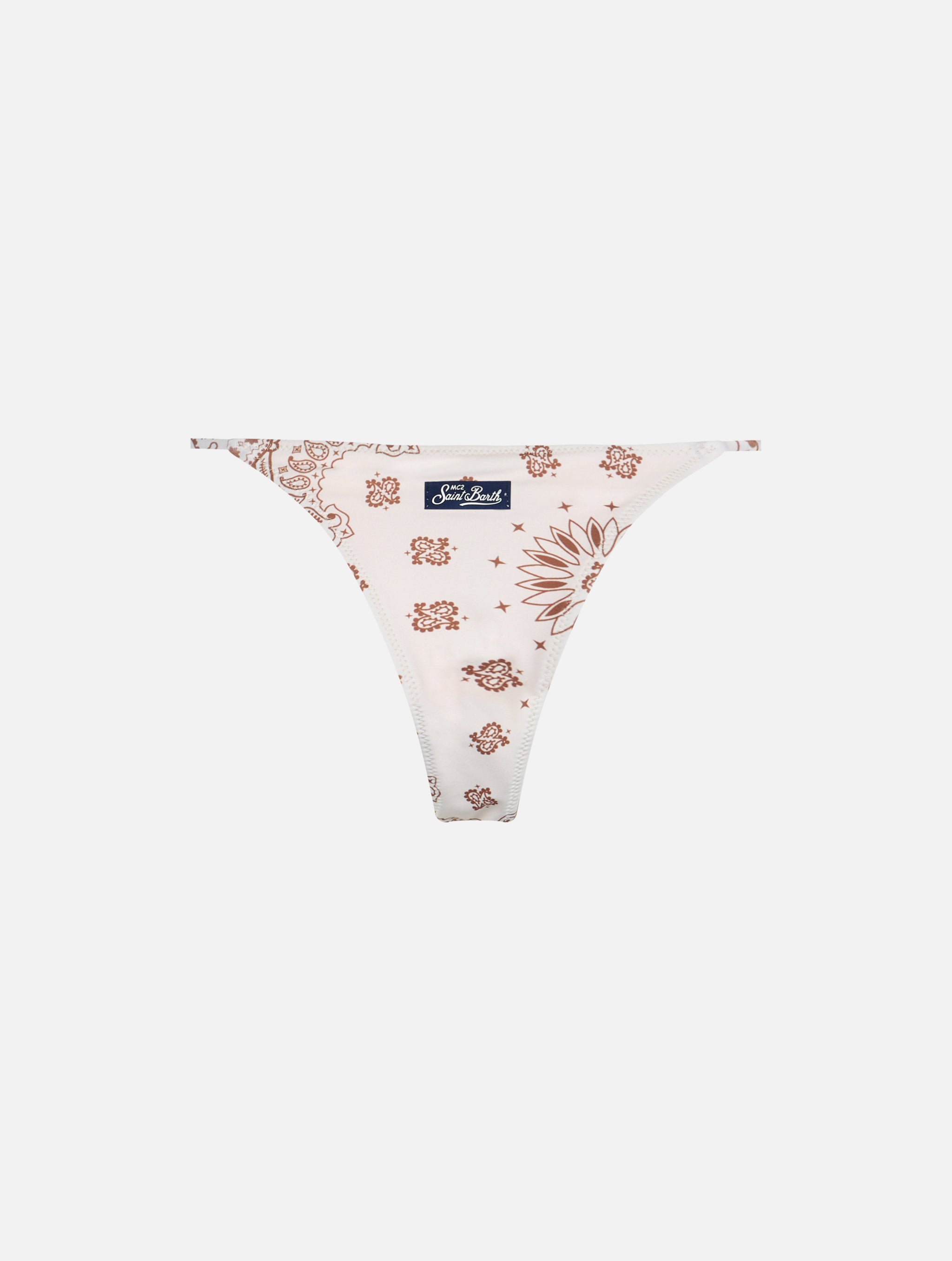 mc2-saint-barth-slip-jodene-cheeky-bandana-bianco-donna image 2