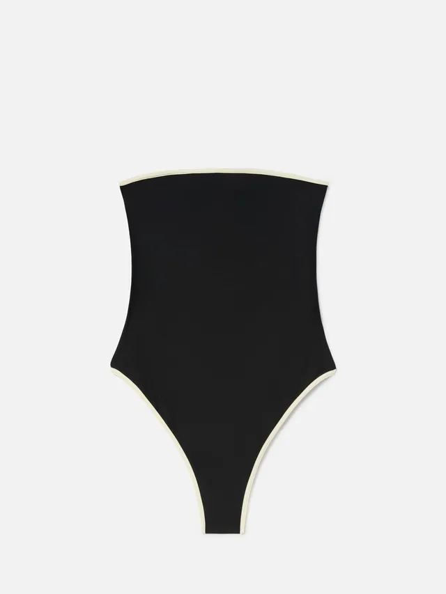 mc2-saint-barth-costume-intero-khyra-string-a-fascia-nero-con-dettagli-a-contras image 1