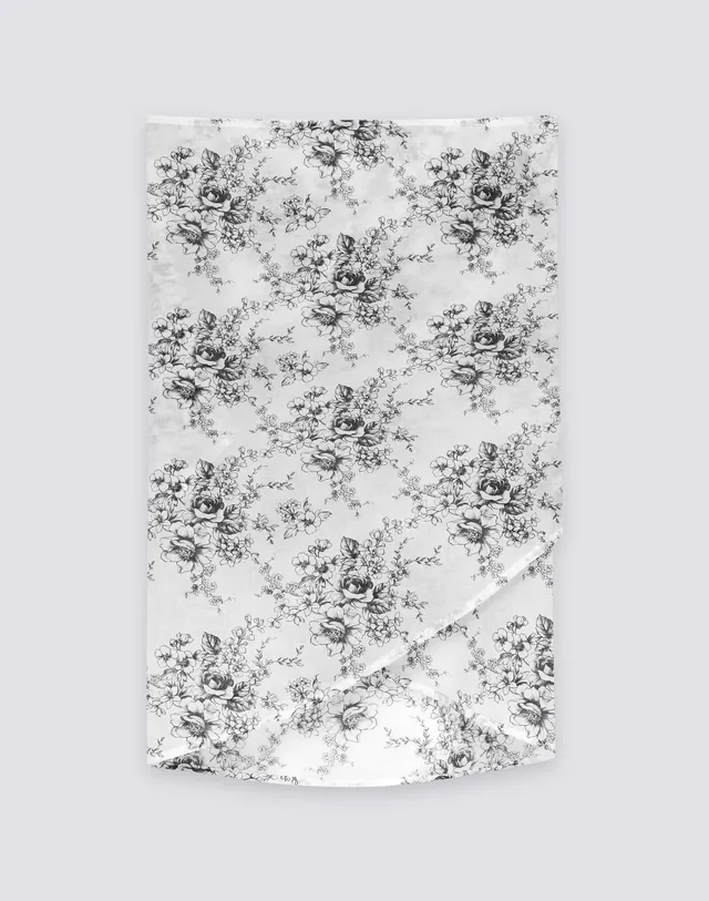 sundek-pareo-corto-donna-in-cotone-voile-stampa-rose-de-joie image 1