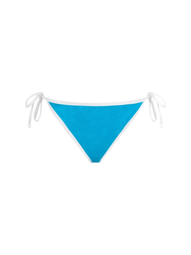 mc2-saint-barth-virgo-slip-mare-uomo-in-spugna-verde-con-laccetti image 1