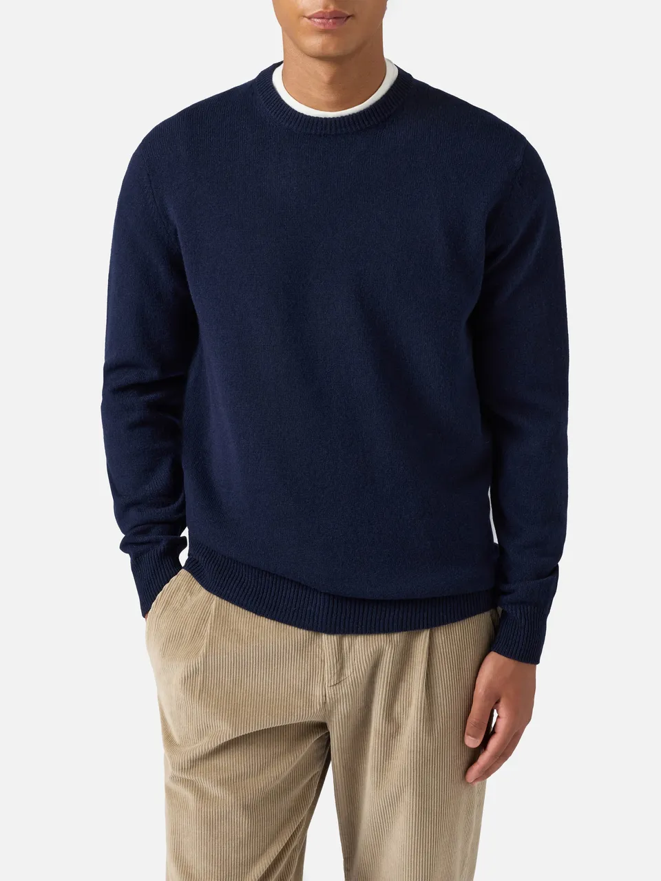 mc2-saint-barth-regent-maglione-girocollo-in-100-lambswool-blu-notte image 1