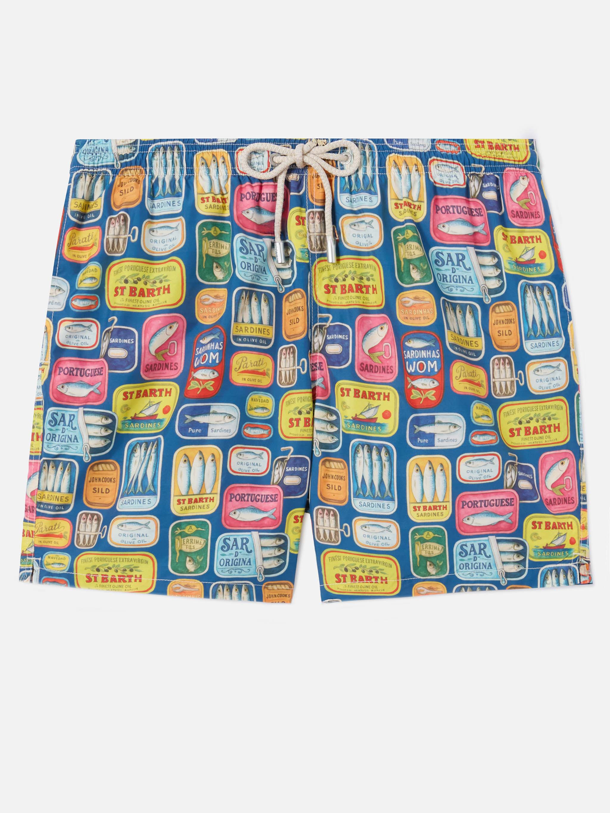 mc2-saint-barth-lighting-costume-mare-uomo-blu-stampa-lattine-di-sardine-all-ove image 1