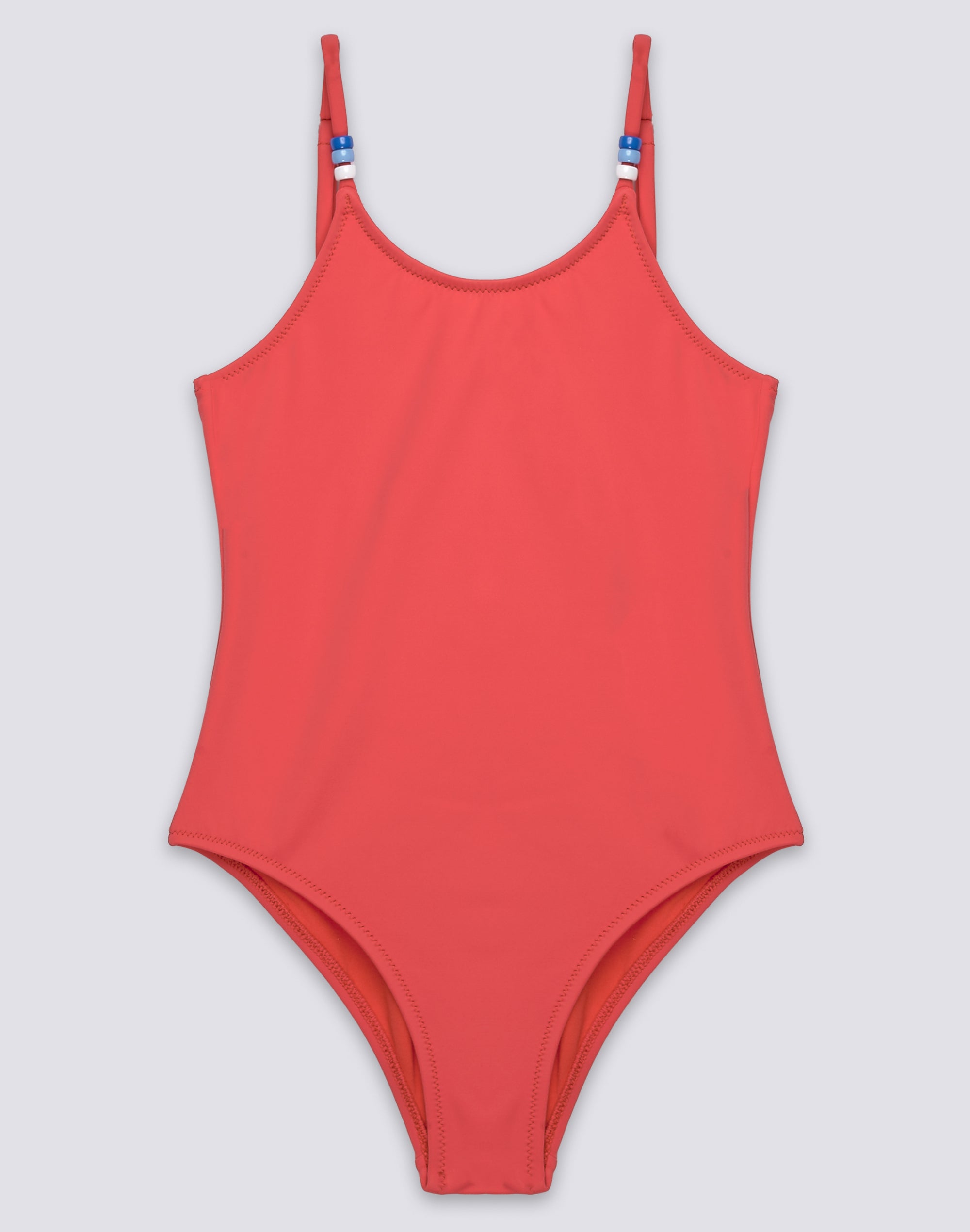 sundek-costume-intero-bambina-con-perline-tricolori image 1