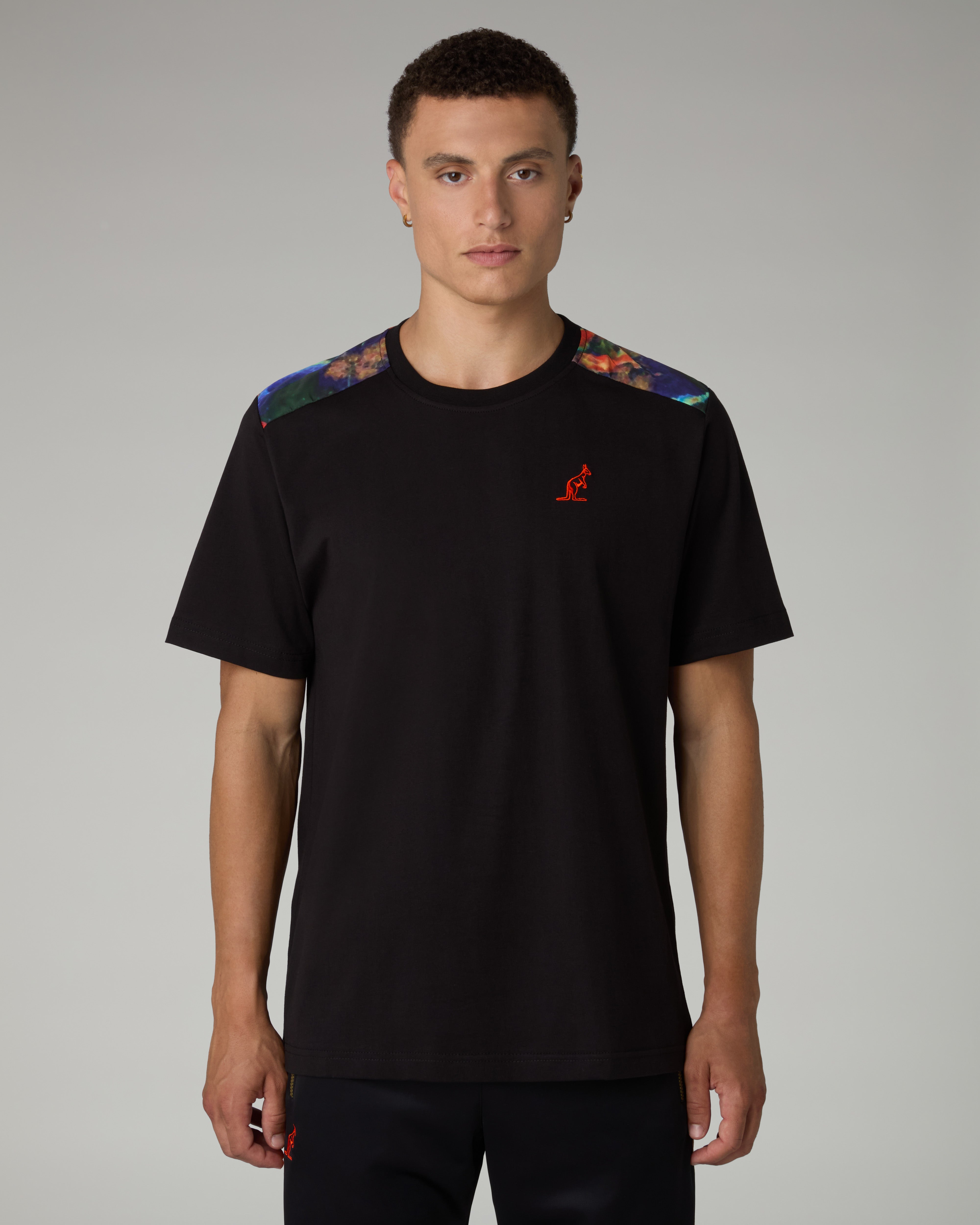 australian-nebula-cotton-t-shirt-maglia-cotone-uomo-nera image 1