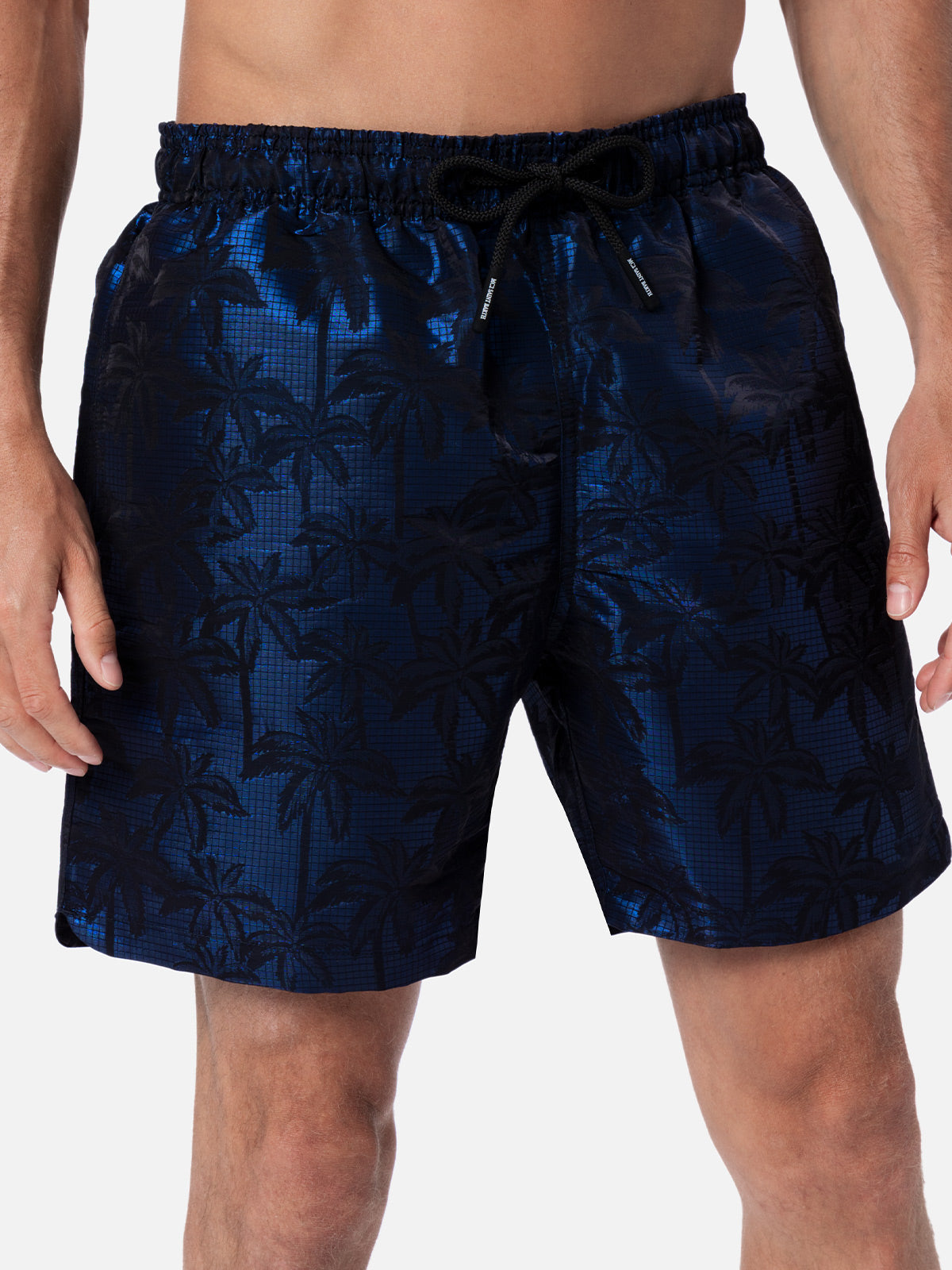 mc2-saint-barth-costume-harbour-the-riviera-ripstop-palme-blu-e-bianco-uomo image 4