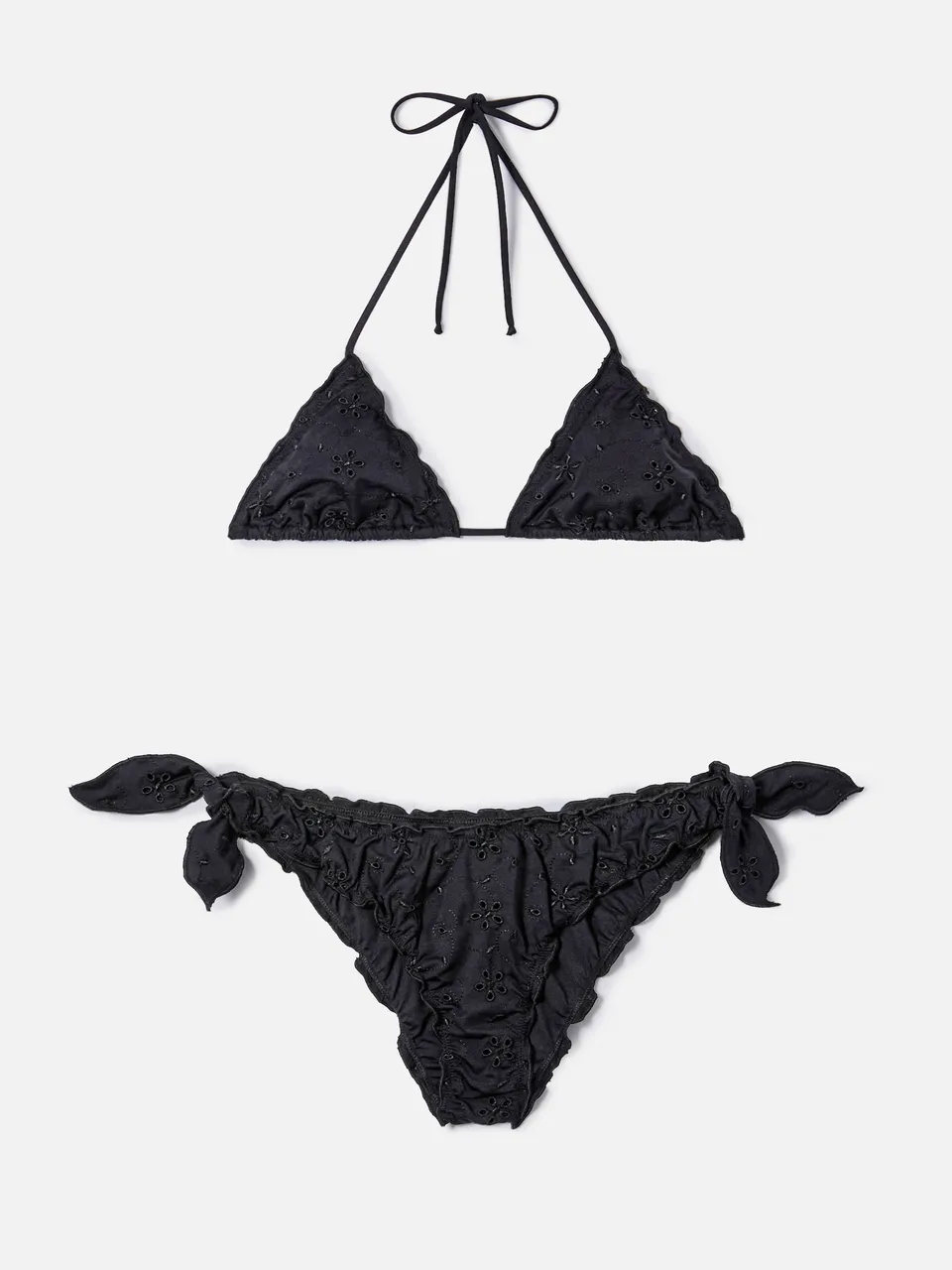 mc2-saint-barth-sarius-bikini-a-triangolo-in-sangallo-nero image 1