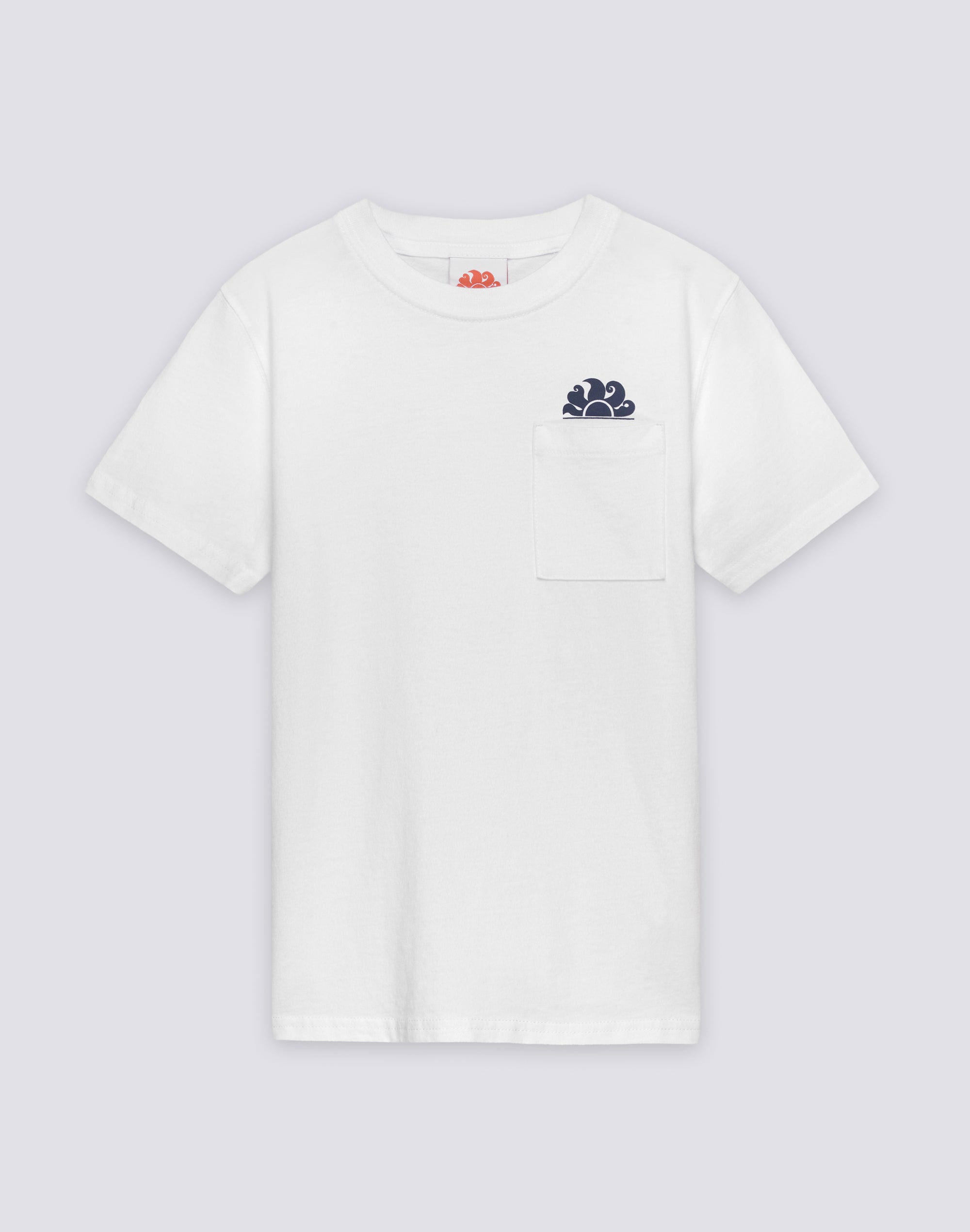 sundek-t-shirt-bambino-a-manica-corta-con-tasca-e-logo-cotone image 1