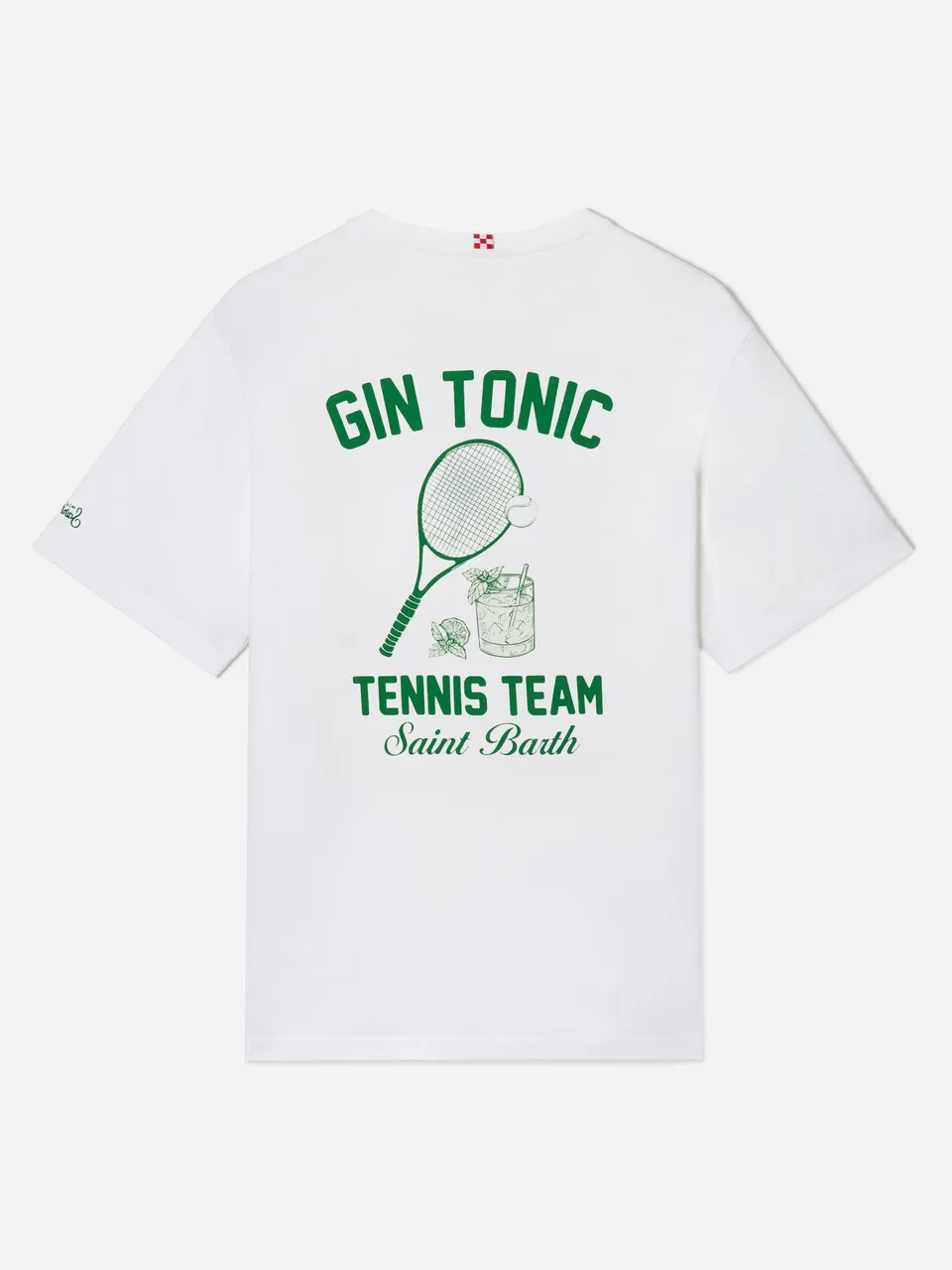 mc2-saint-barth-portland-t-shirt-uomo-bianca-gin-tonic-tennis-team image 1