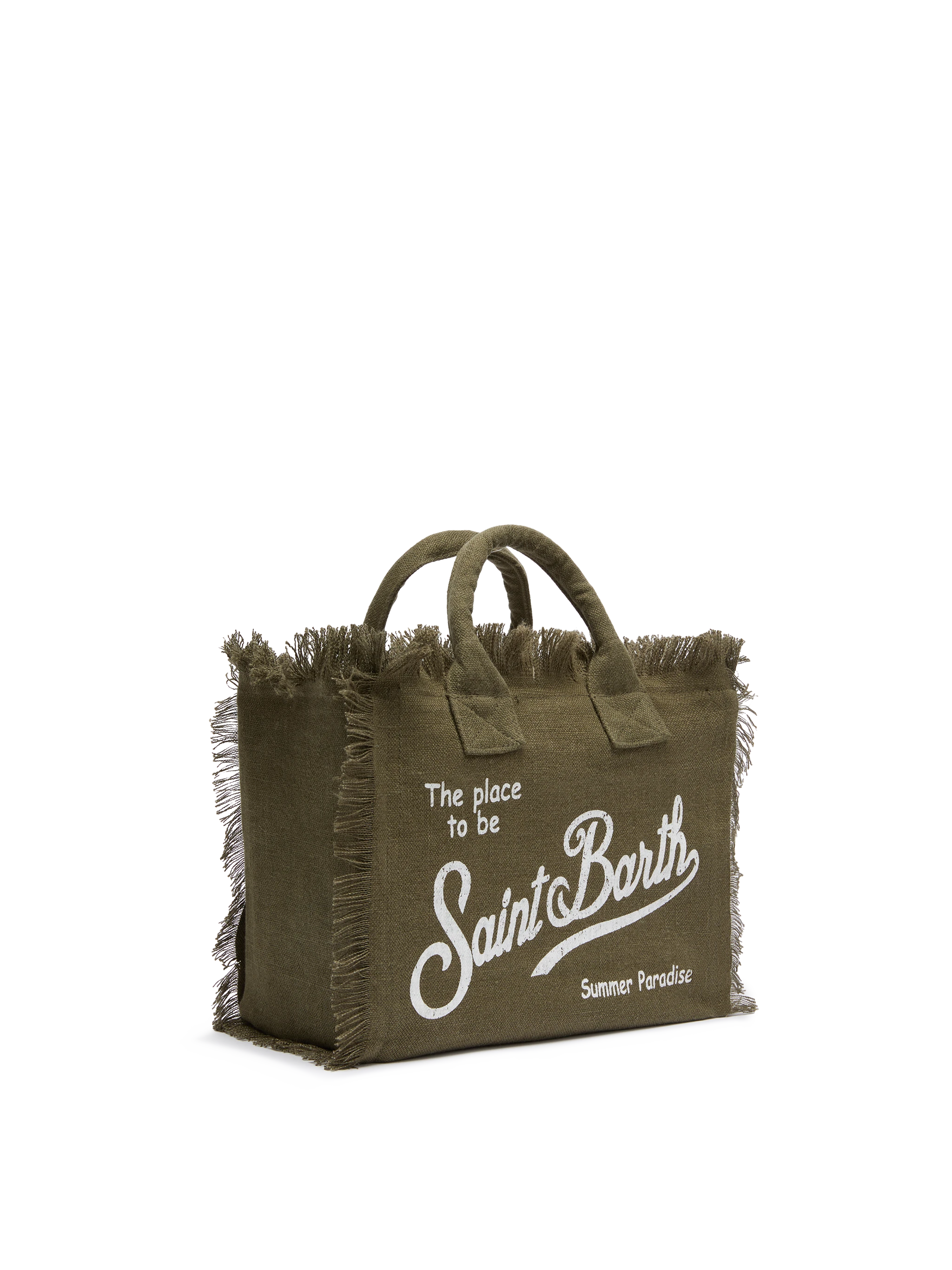 mc2-saint-barth-borsa-colette-in-100-lino-verde-militare image 3