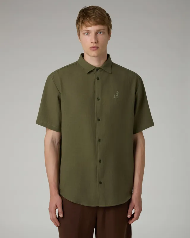 australian-doric-camicia-manica-corta-canvas image 1