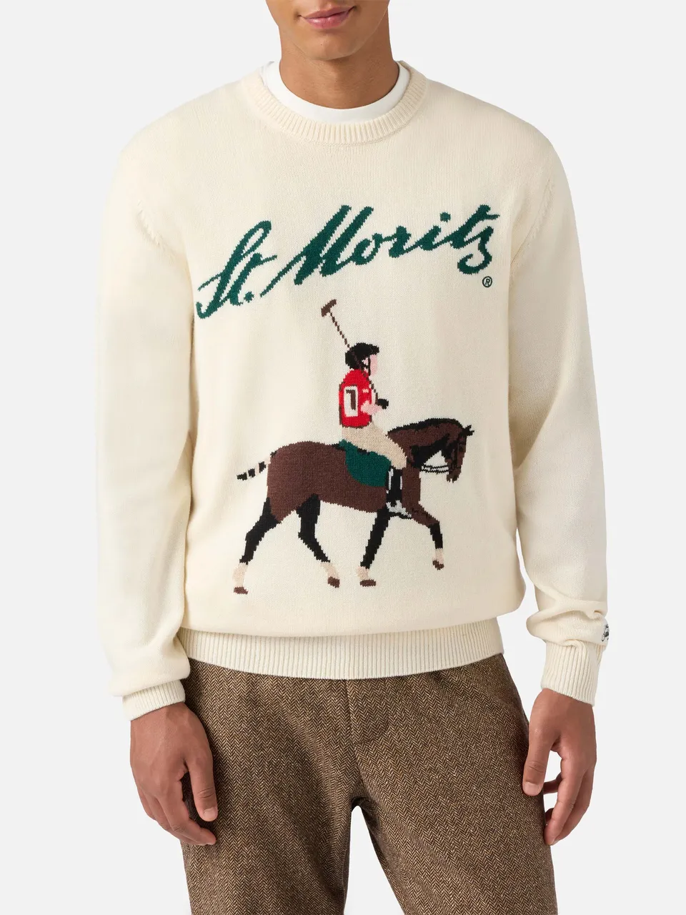 mc2-saint-barth-heron-girocollo-uomo-bianco-st-moritz-polo image 1